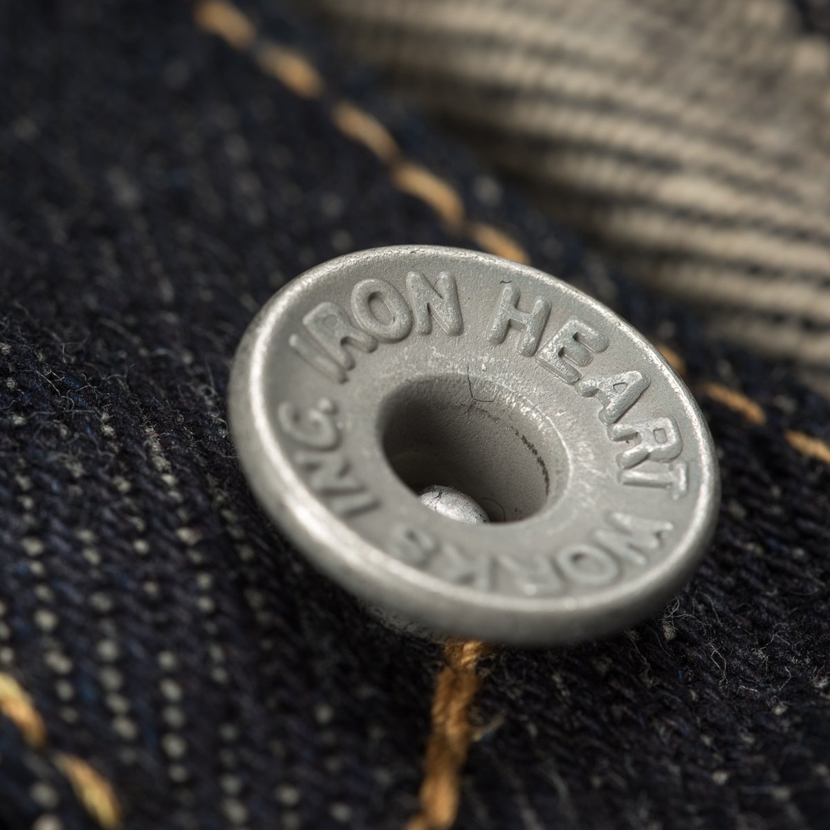 IH-634S 21oz Selvedge Denim Straight Cut Jeans - Indigo - 13