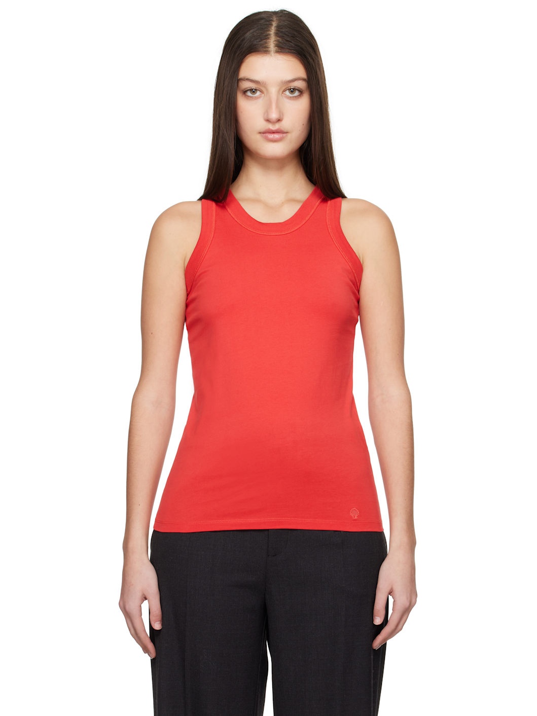 Red Poso Tank Top - 1