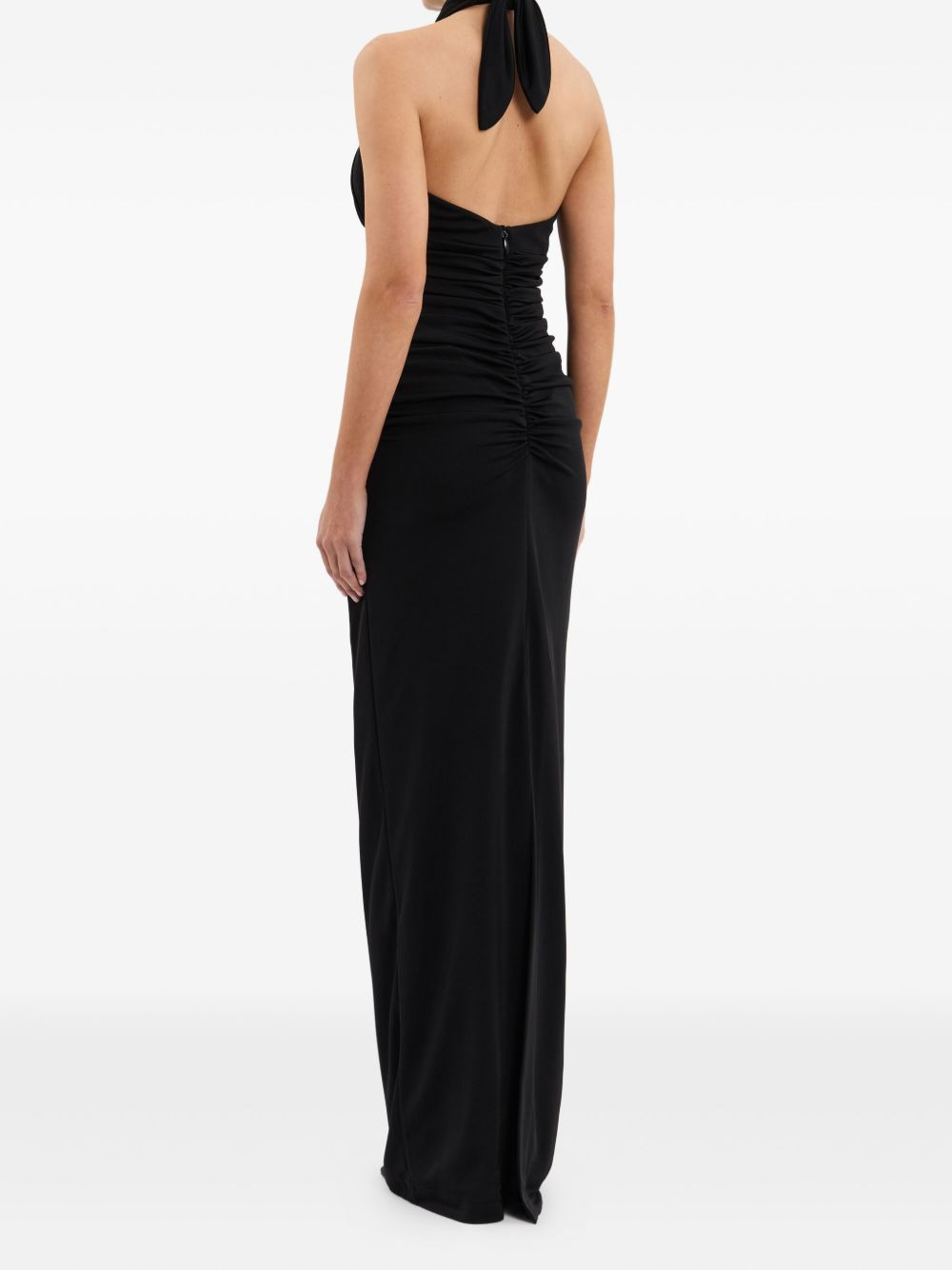 Mischa halterneck maxi dress - 4