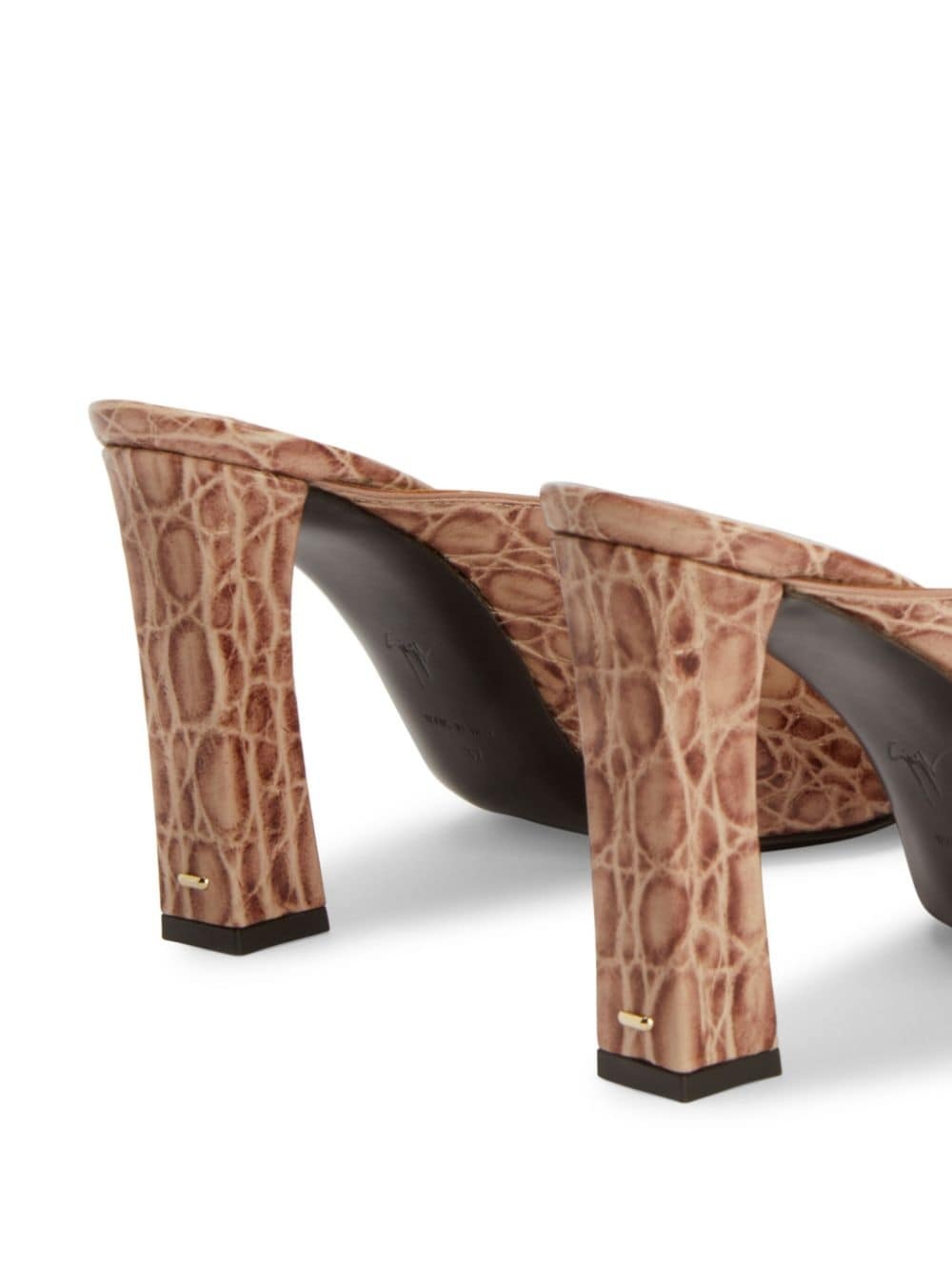 Mya 90mm leather mules - 4