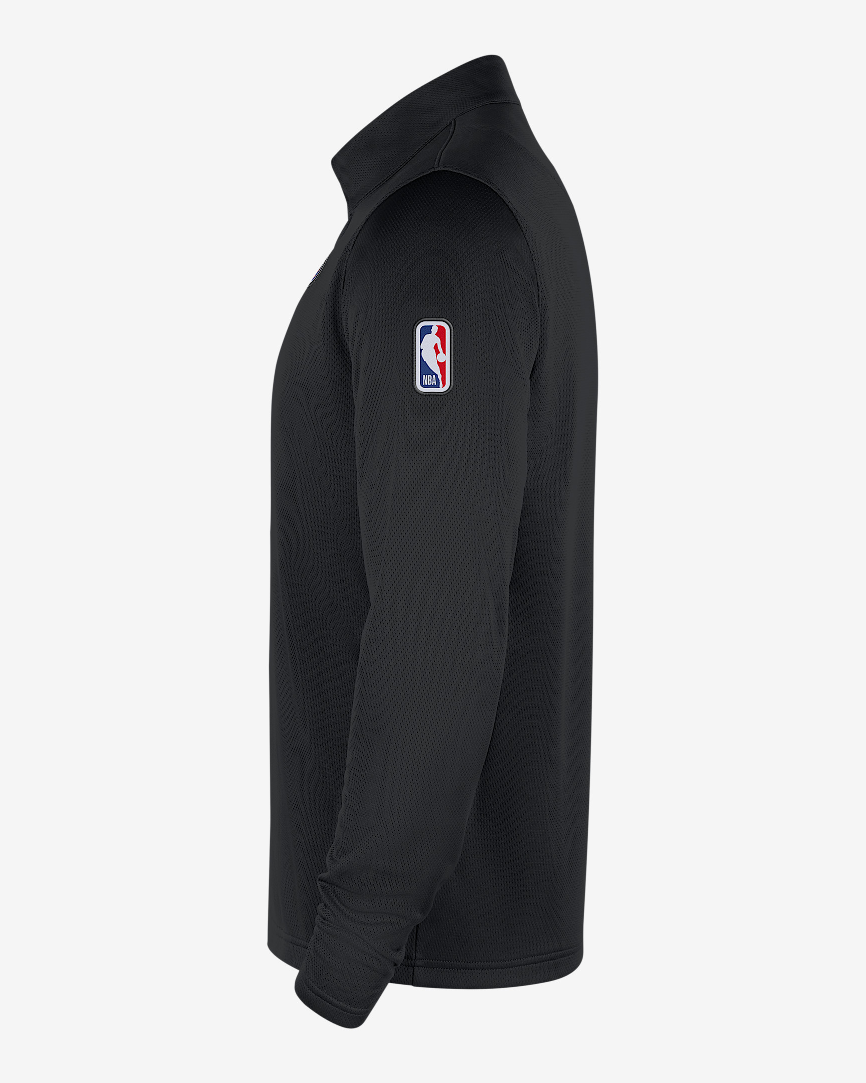 New York Knicks Men's Nike Dri-FIT NBA 1/4-Zip Long-Sleeve Top - 3