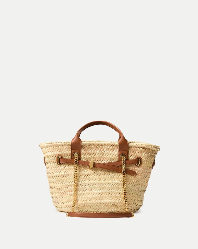 VERONICA BEARD RAFFIA DASH BASKET TOTE 1