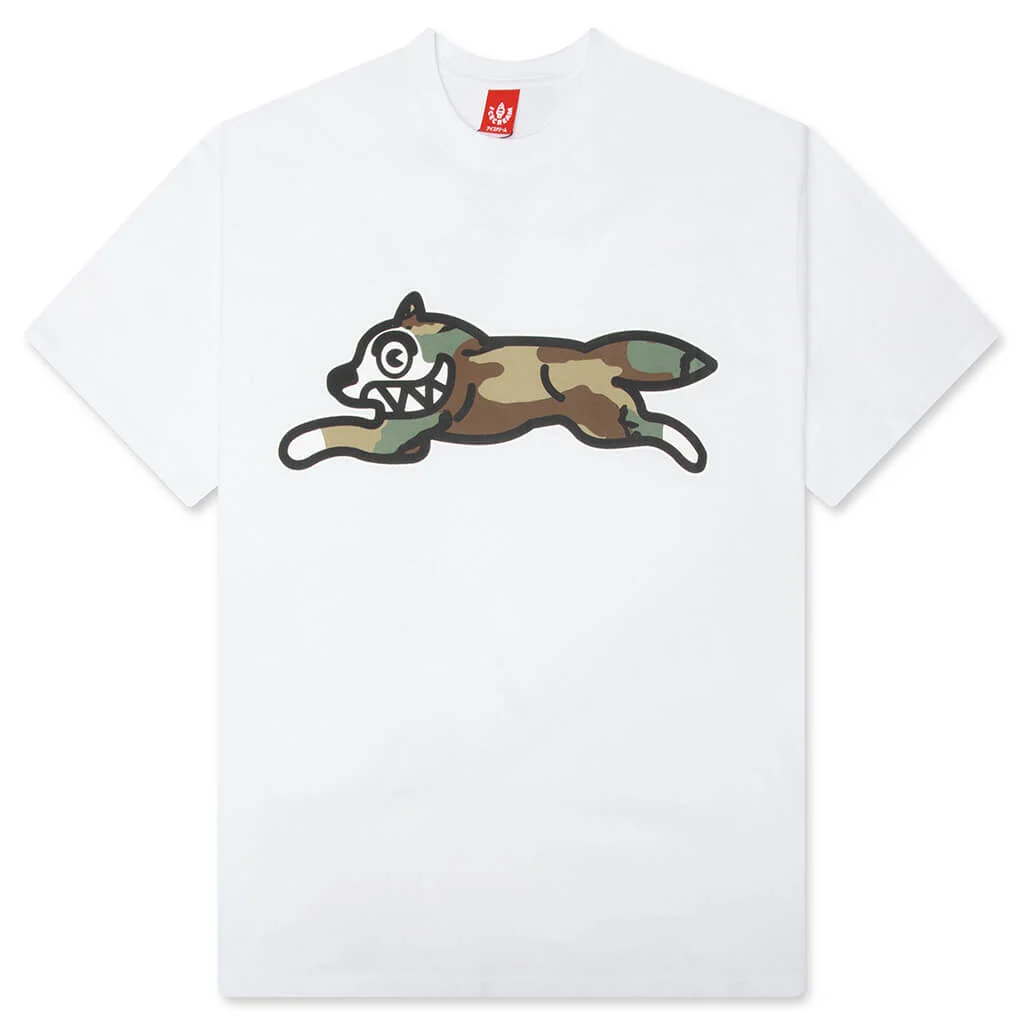 CAMO DOG S/S TEE - WHITE - 1