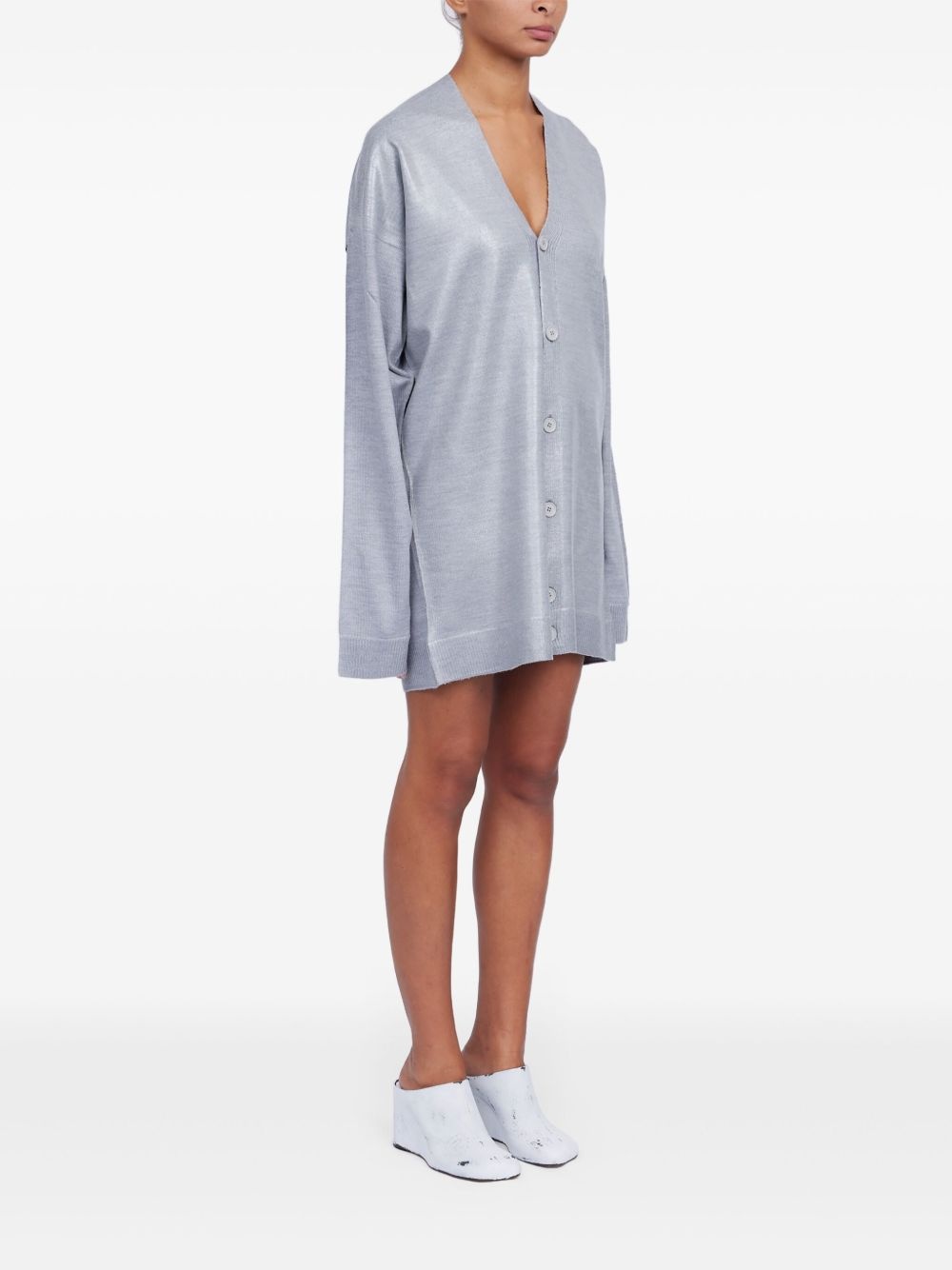 V-neck cardigan - 3