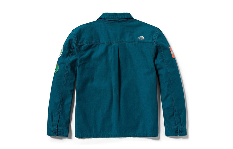 The North Face THE NORTH FACE Valley Shacket Shirt 'Teal' NF0A7ZYN-EFS outlook
