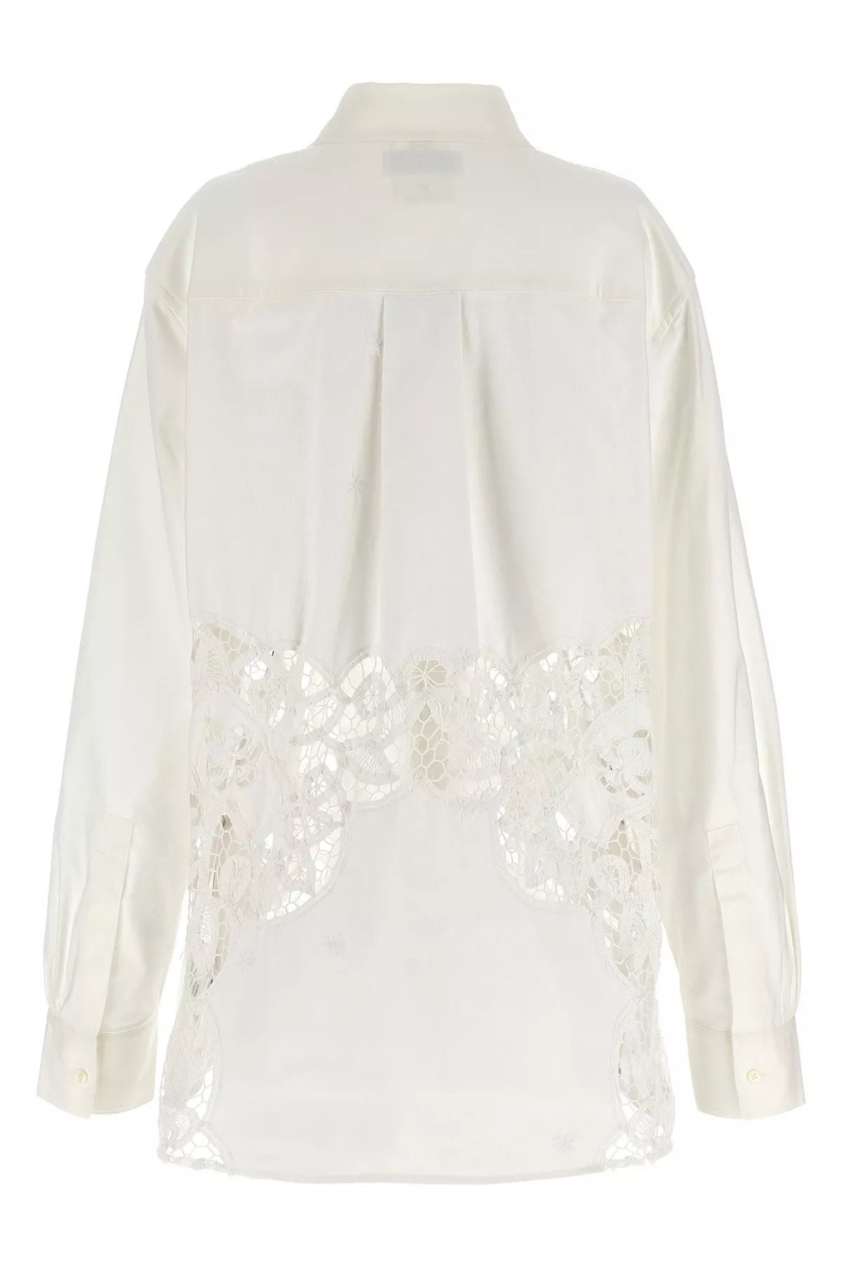 Cut-out embroidery shirt - 3