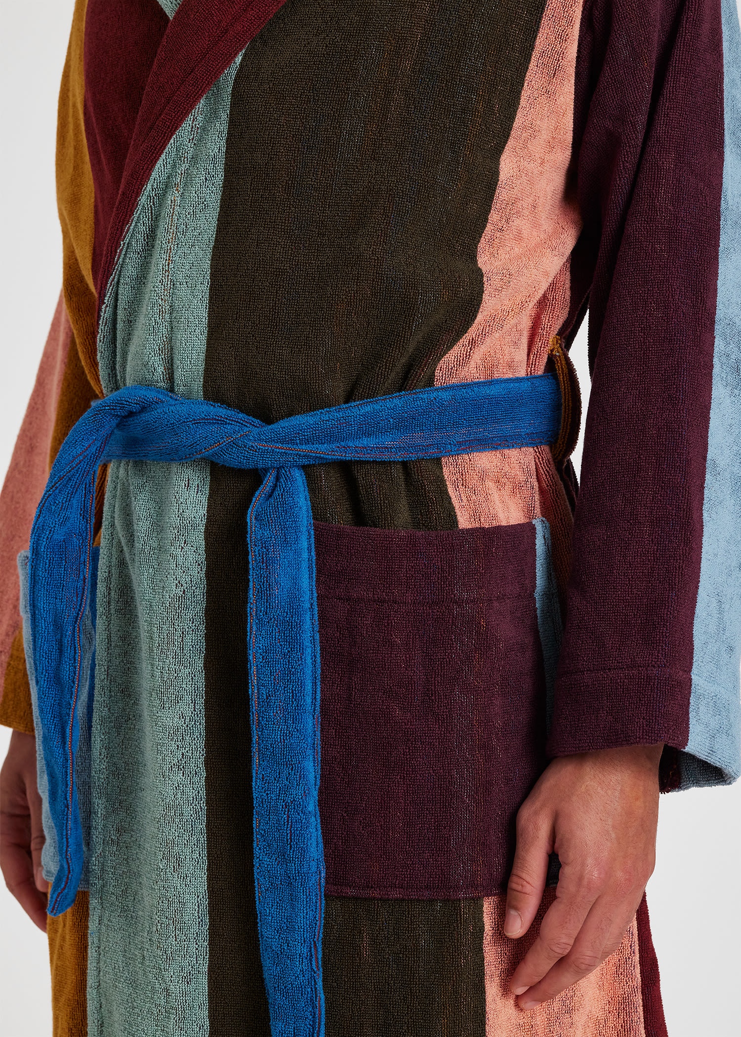 'Artist Stripe' Dressing Gown - 5