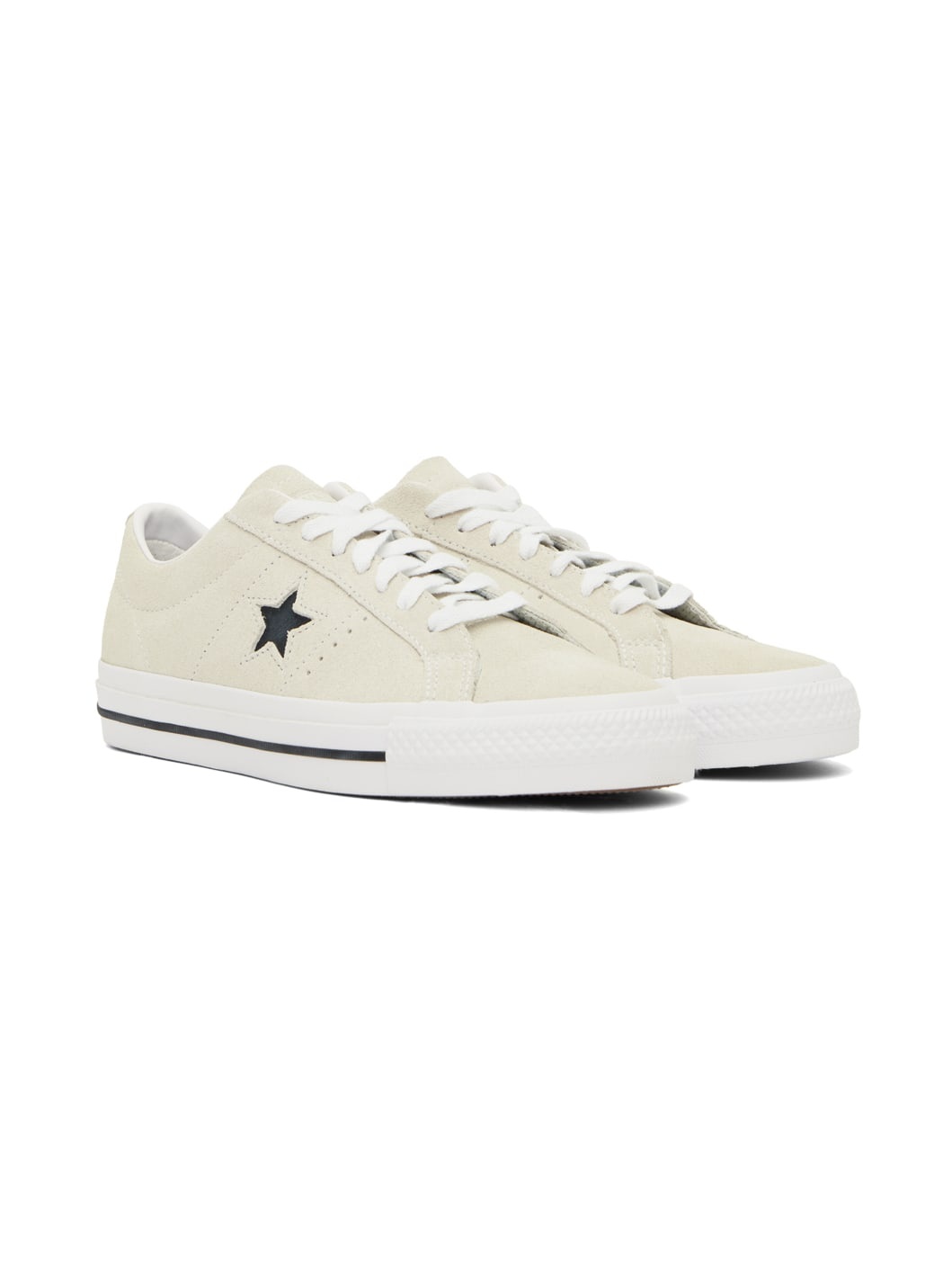 Off-White CONS One Star Pro Suede Low Top Sneakers - 4