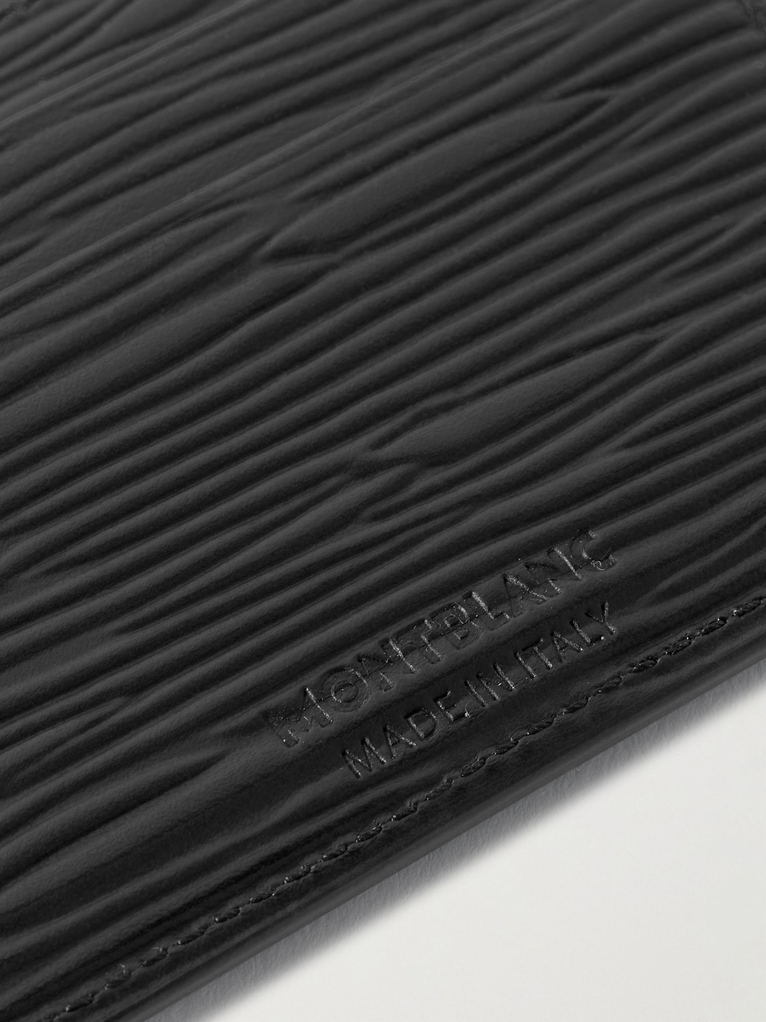 Meisterstück 4810 Textured-Leather Cardholder Black - 3