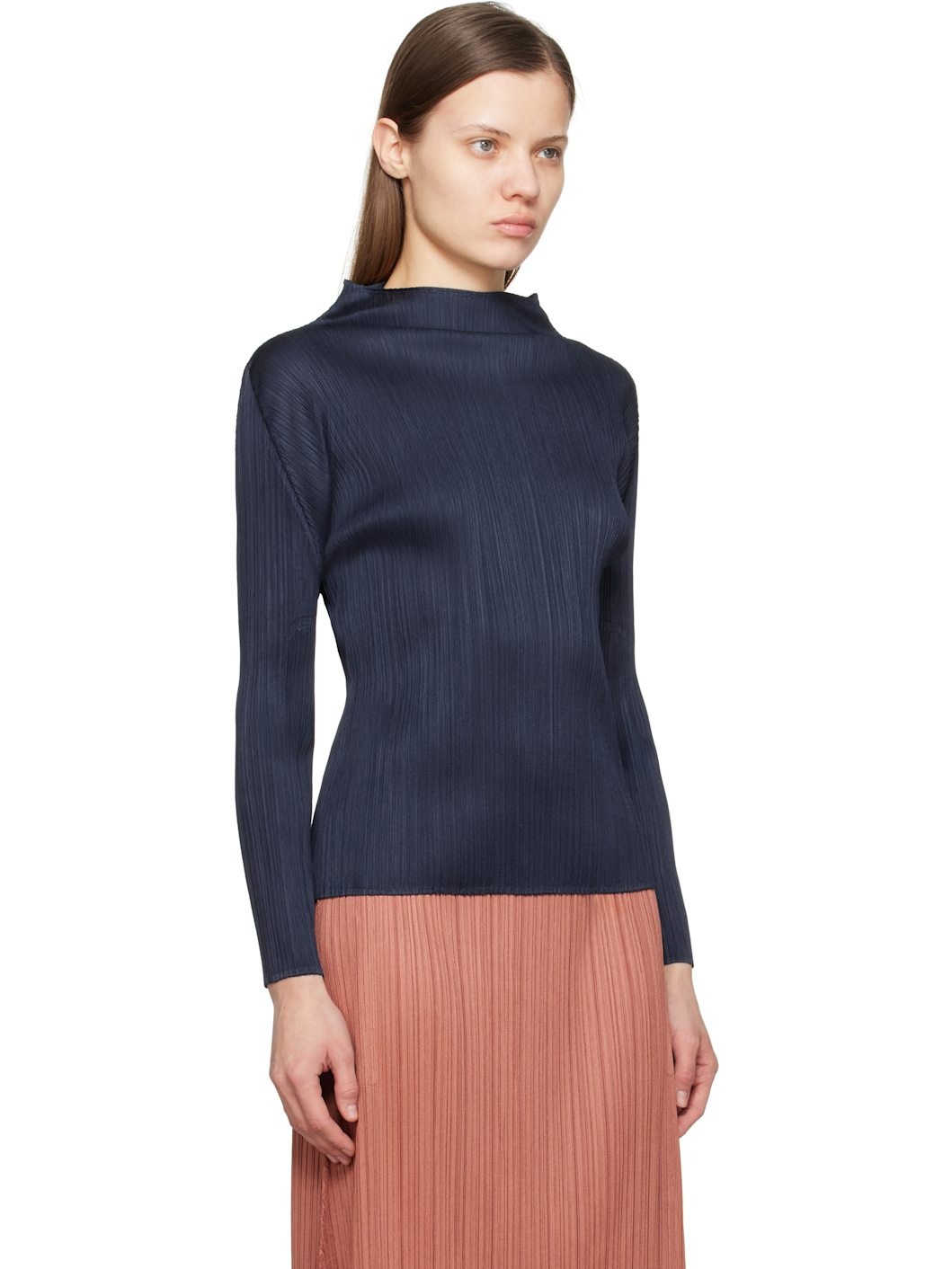 Navy New Colorful Basics 4 Top - 2