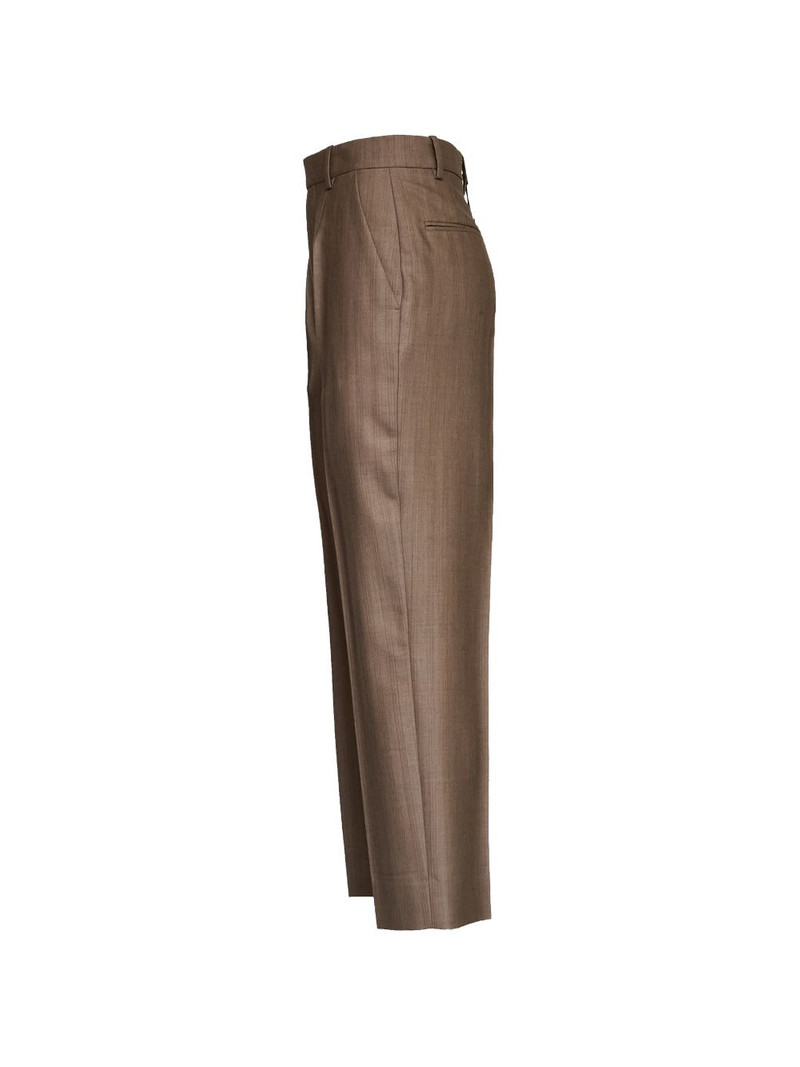 pressed-crease tailored trousers 3