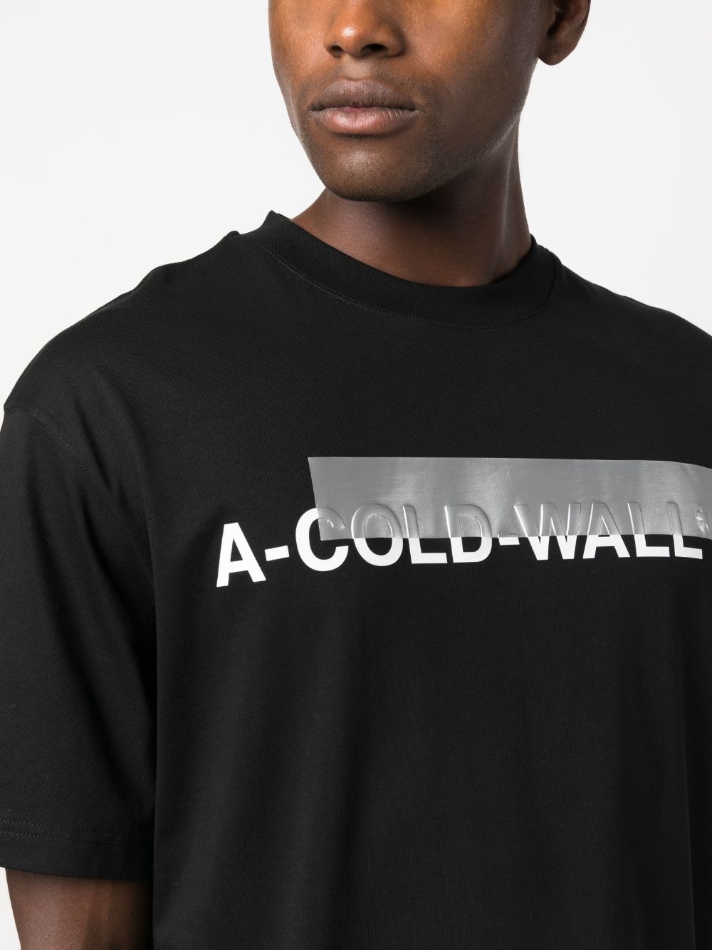 logo-print cotton T-shirt - 5