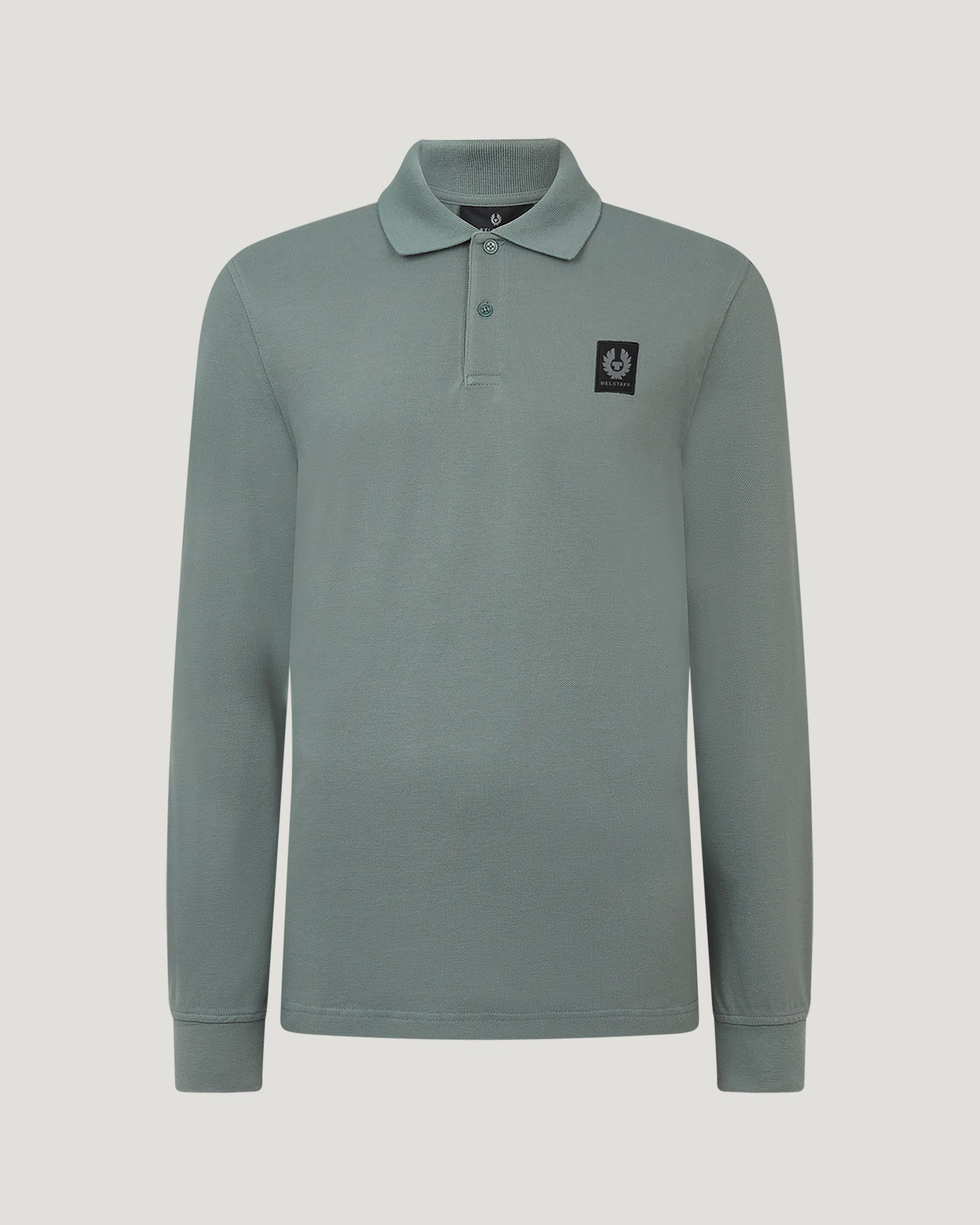 STEWARTON LONG SLEEVED POLO - 1