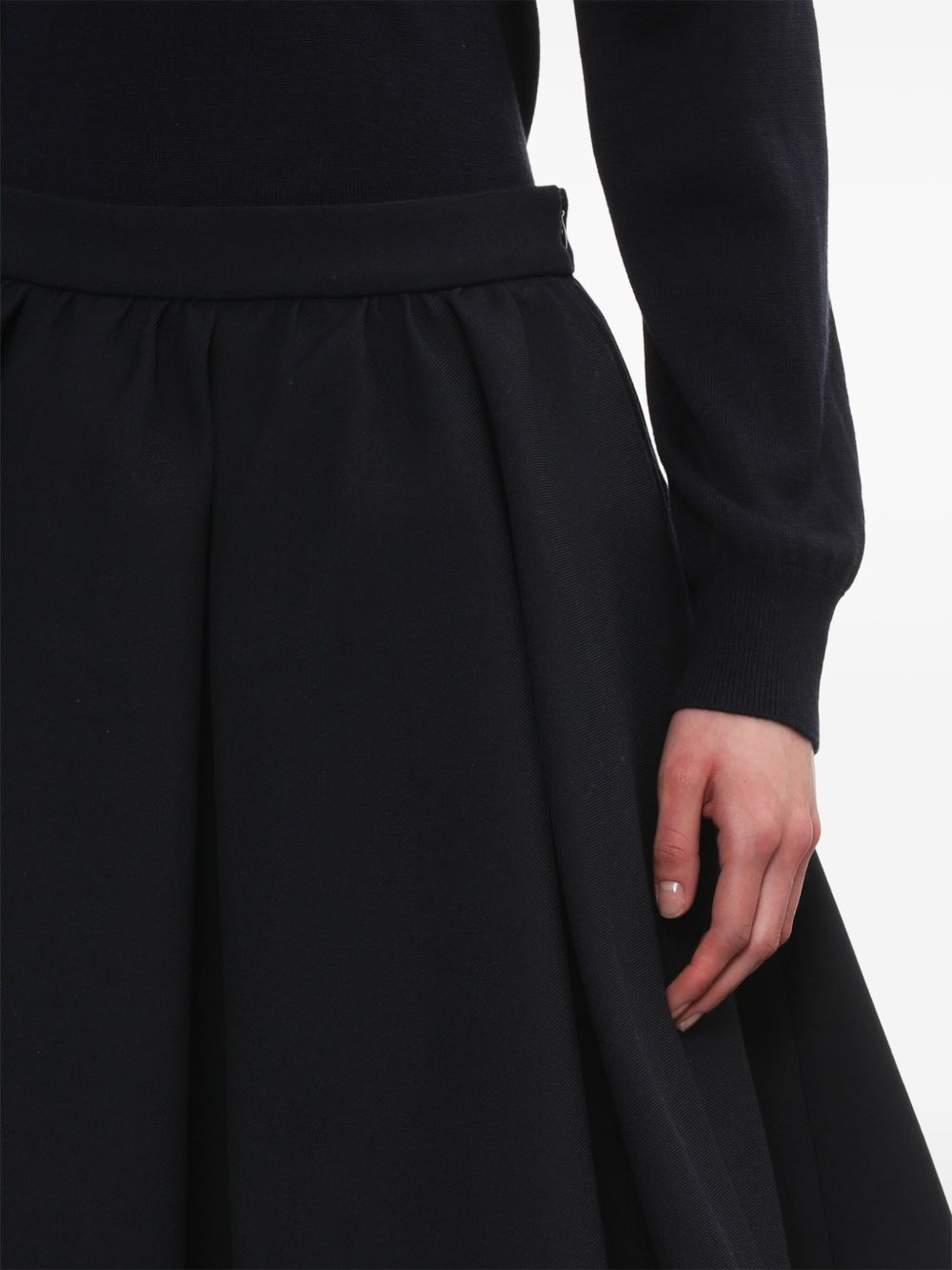 wool-silk skirt - 5