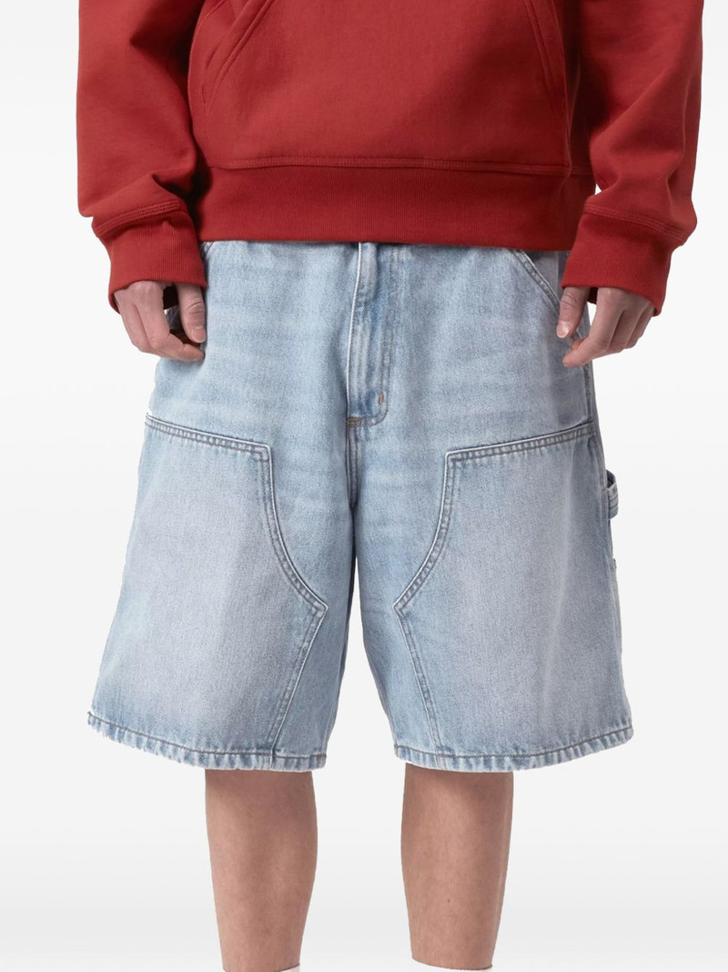 Carhartt WIP double-knee denim shorts outlook