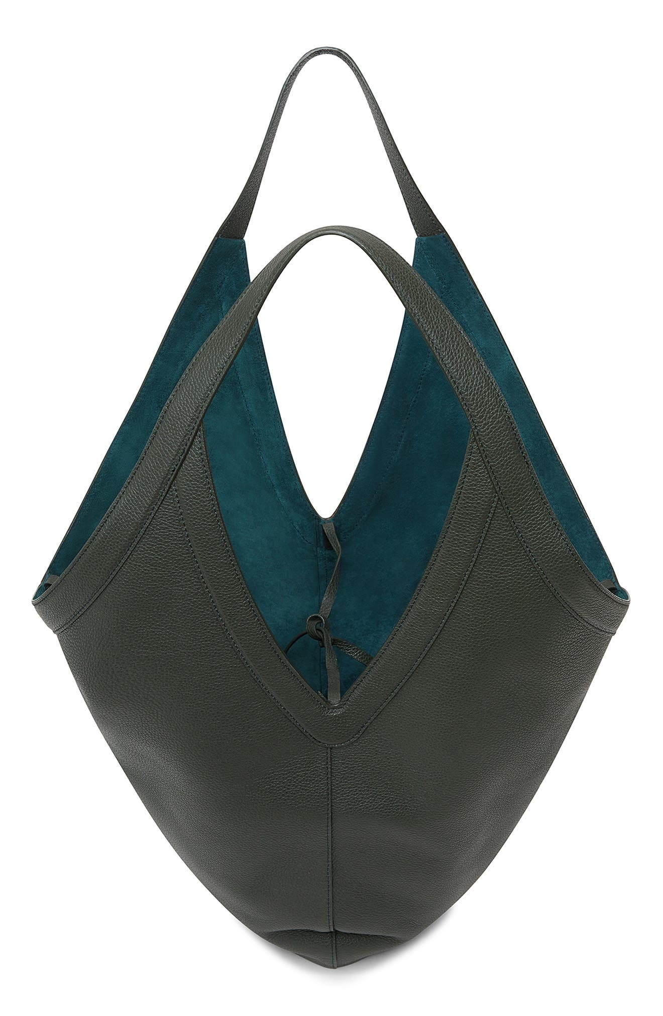 Soft M Leather Hobo Bag - 4