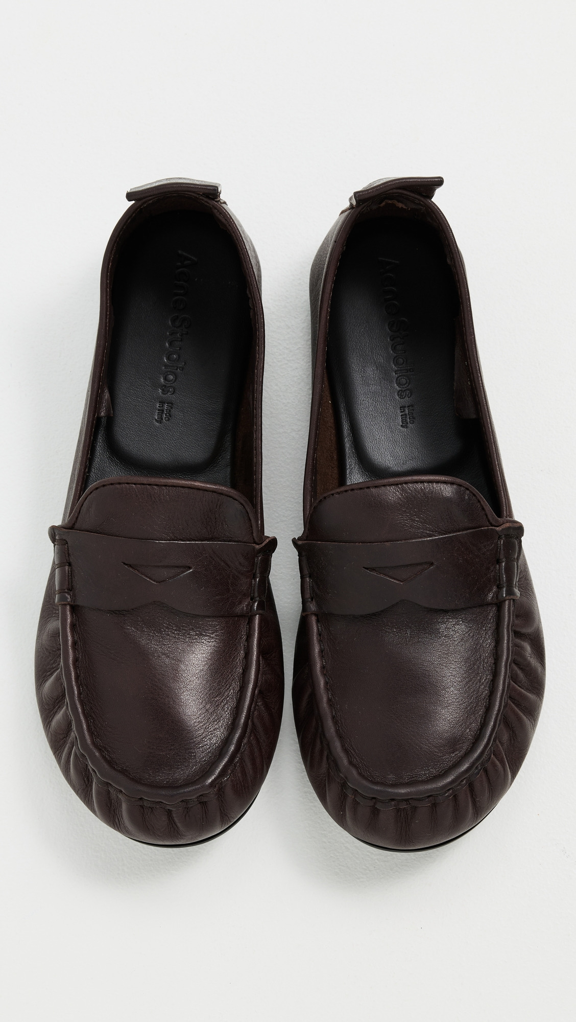 Leather Flats - 5