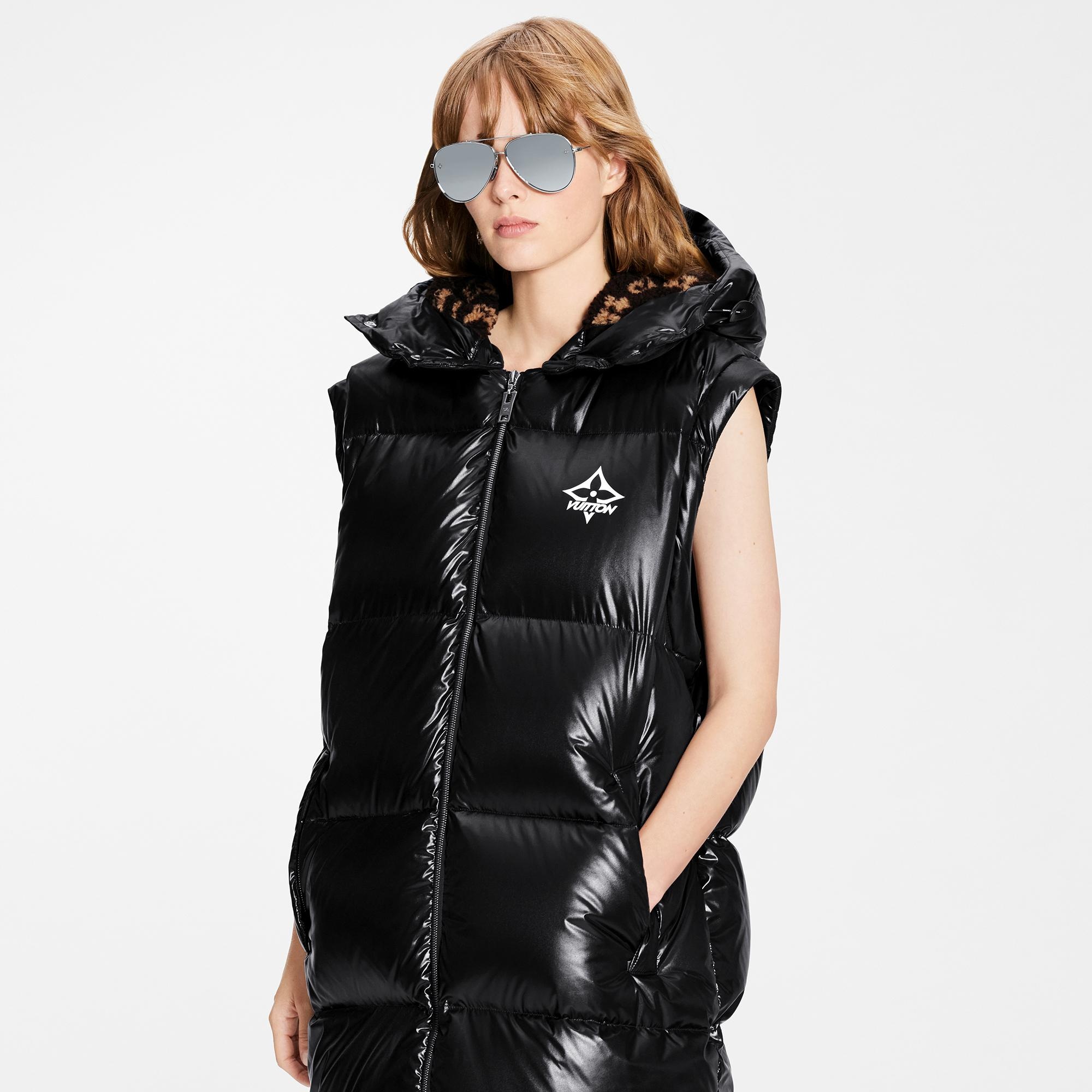 Glossy Long Puffer Coat - 3