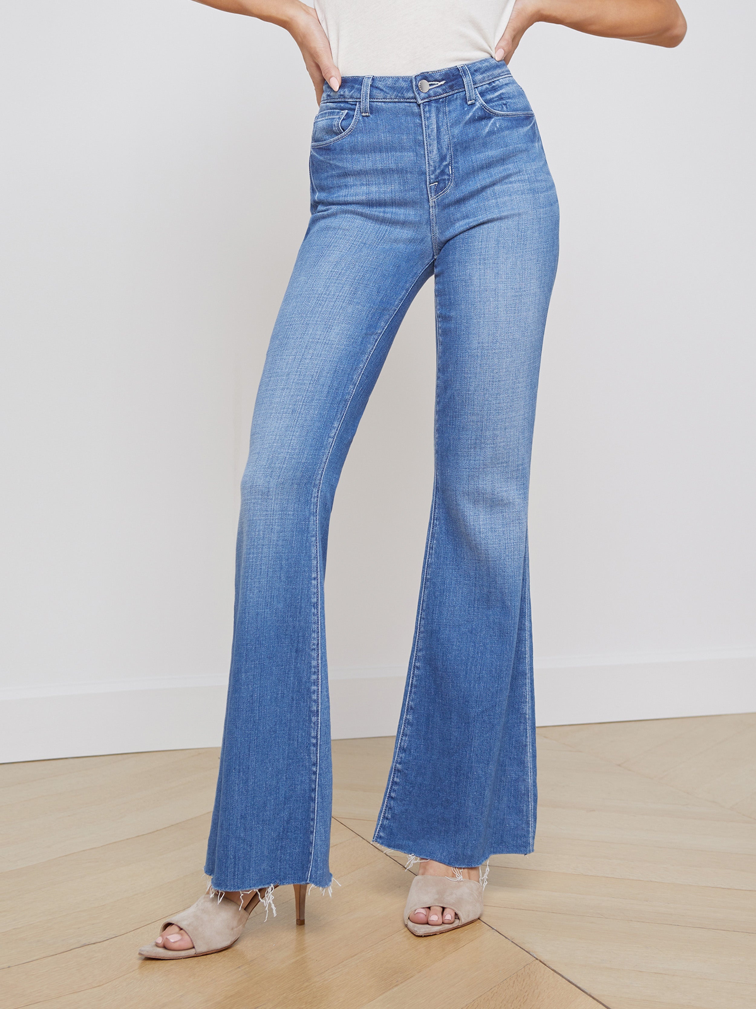 Sera Sneaker Flare Jean - 5