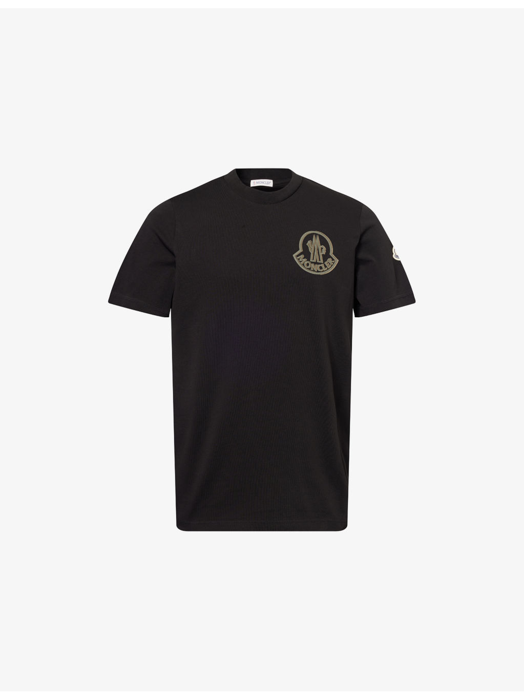 Logo-Print Crewneck Cotton T-Shirt - 1
