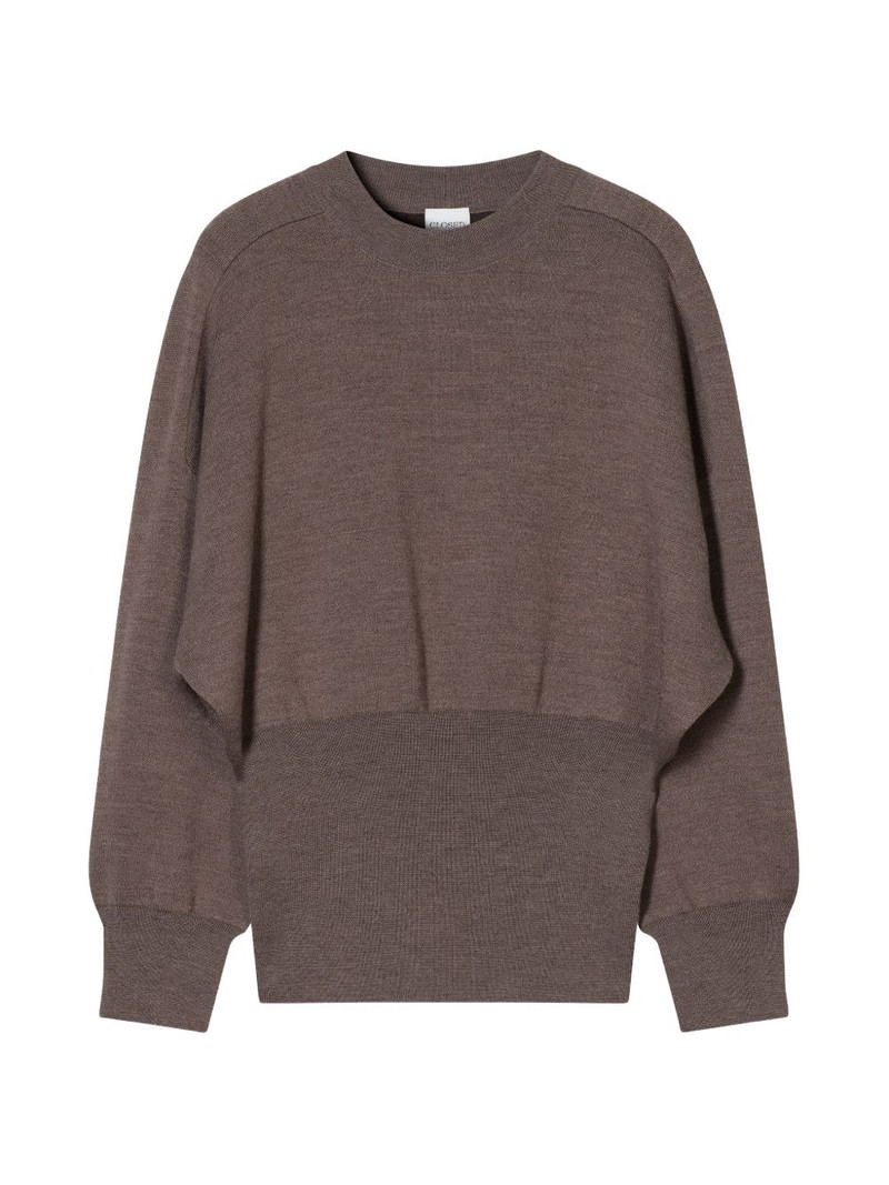 long-sleeve crew-neck sweater 1