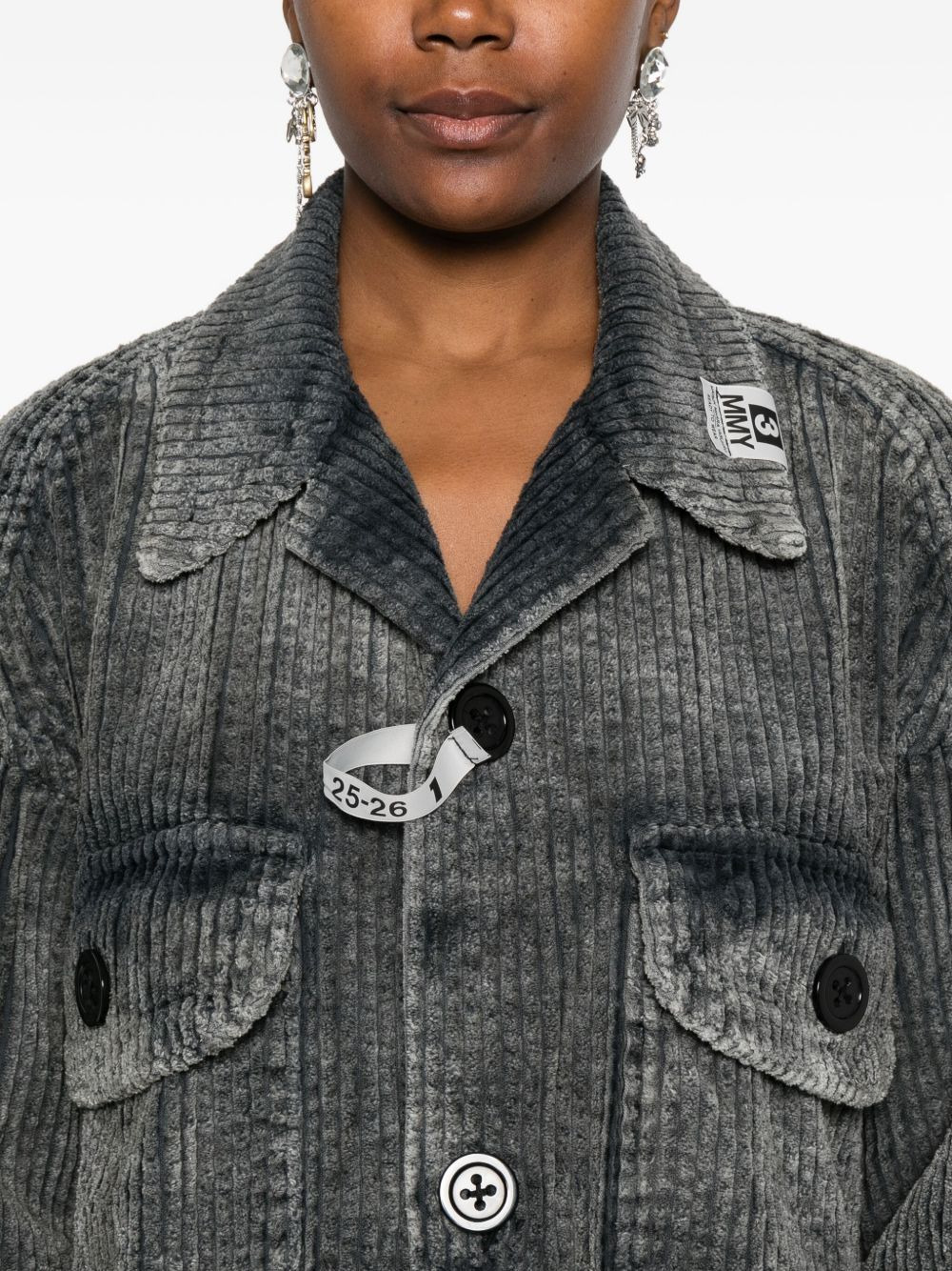 corduroy button shirt - 5
