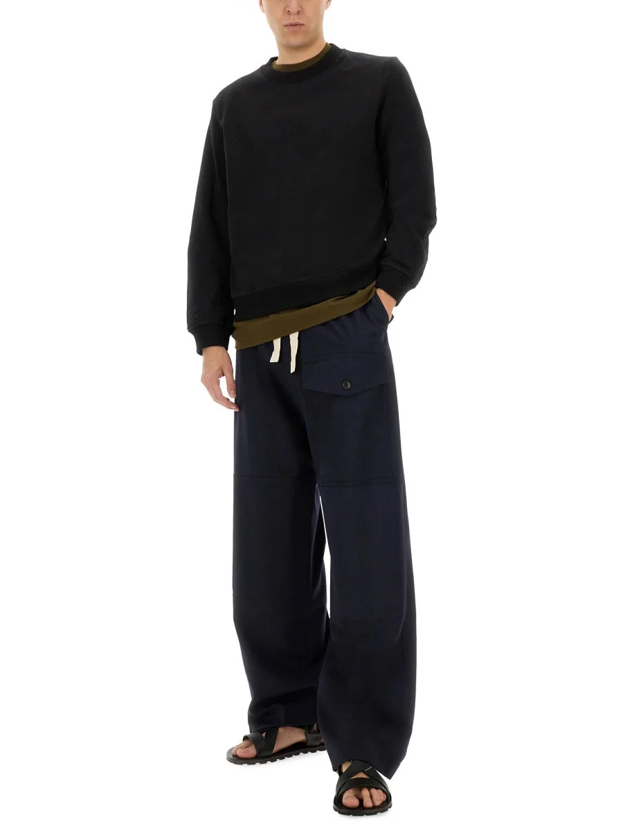 Dries Van Noten Men Cotton Pants - 1
