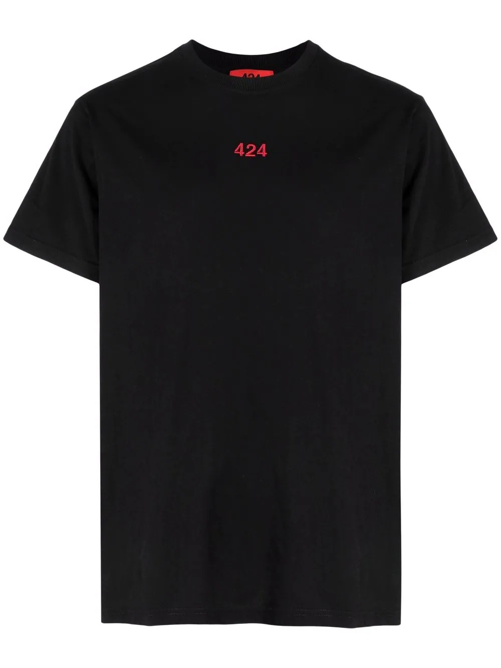 embroidered-logo T-shirt - 1