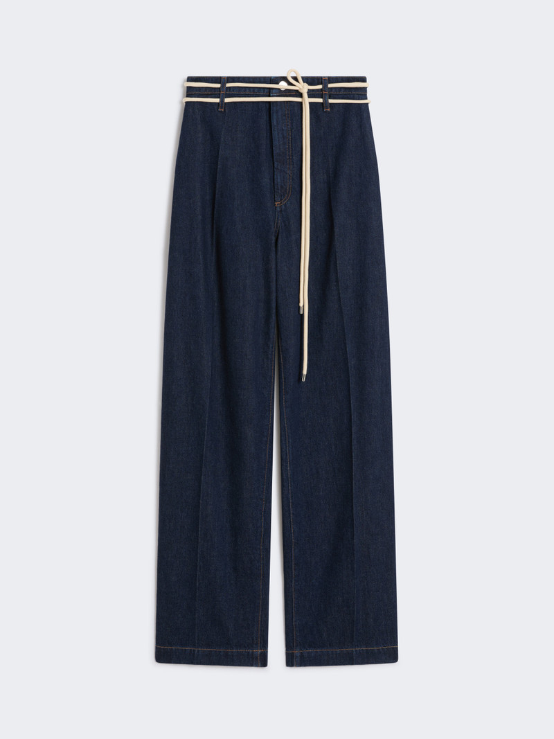 NEMBI Mannish denim jeans 1