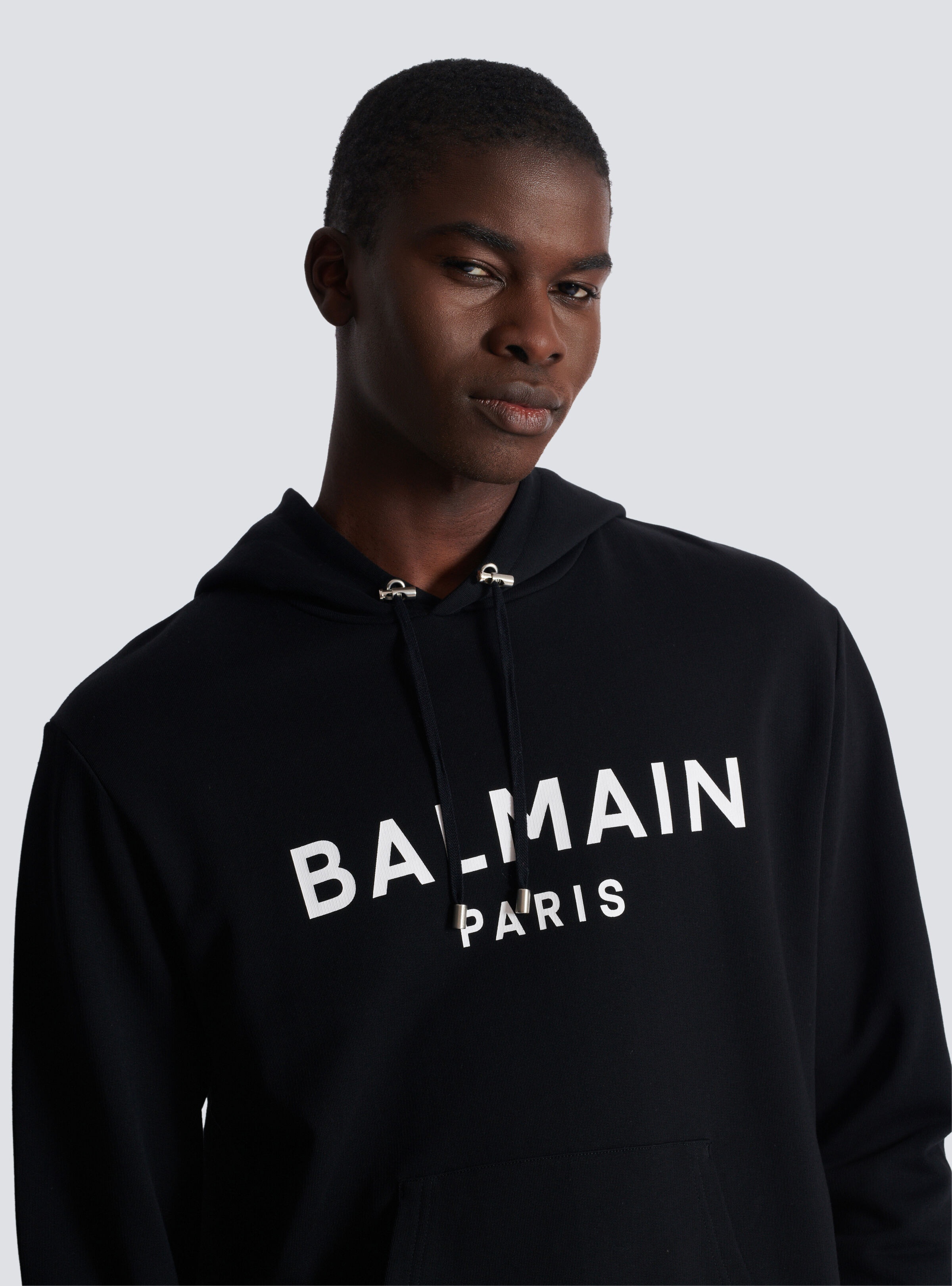 Balmain Printed Balmain Paris hoodie | REVERSIBLE