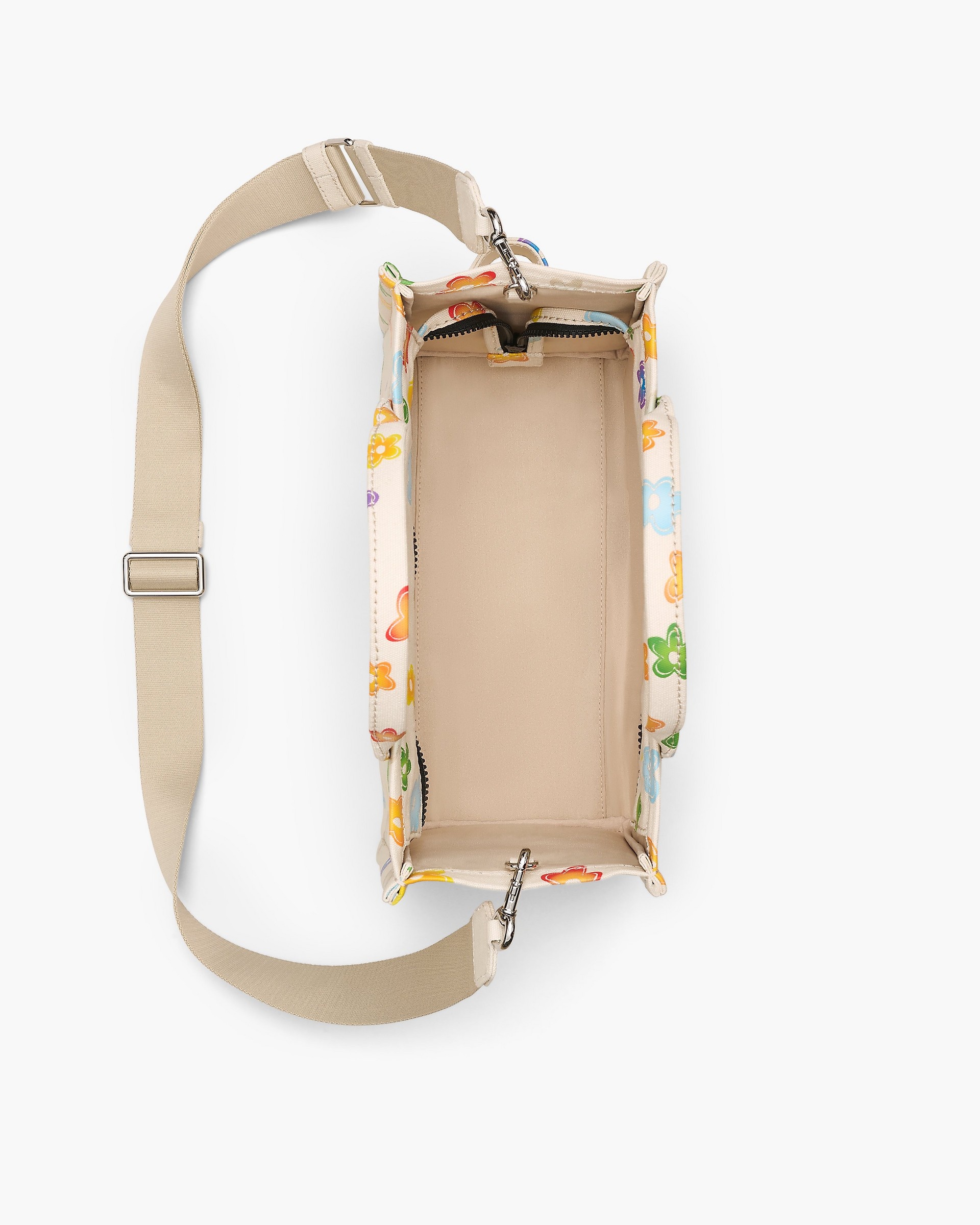 THE WILD DAISY CANVAS MEDIUM TOTE BAG - 8