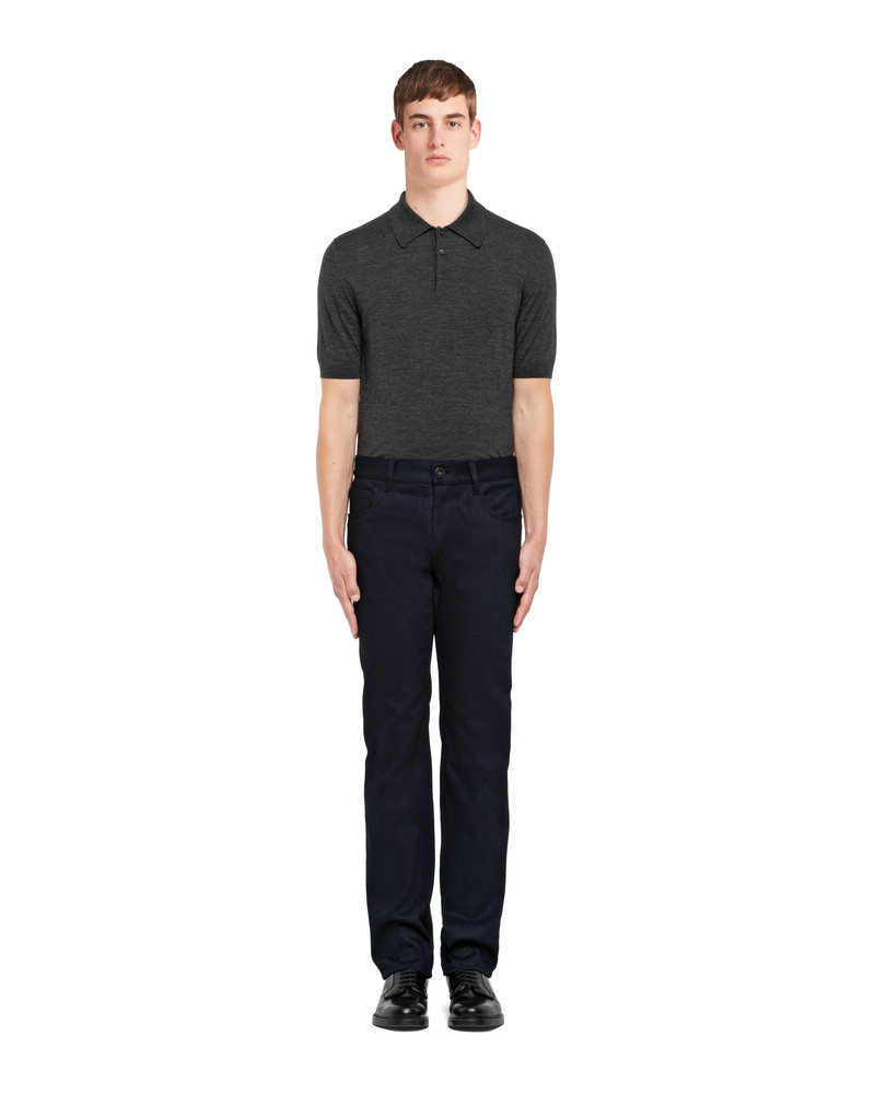 Prada Stretch denim five-pocket jeans outlook