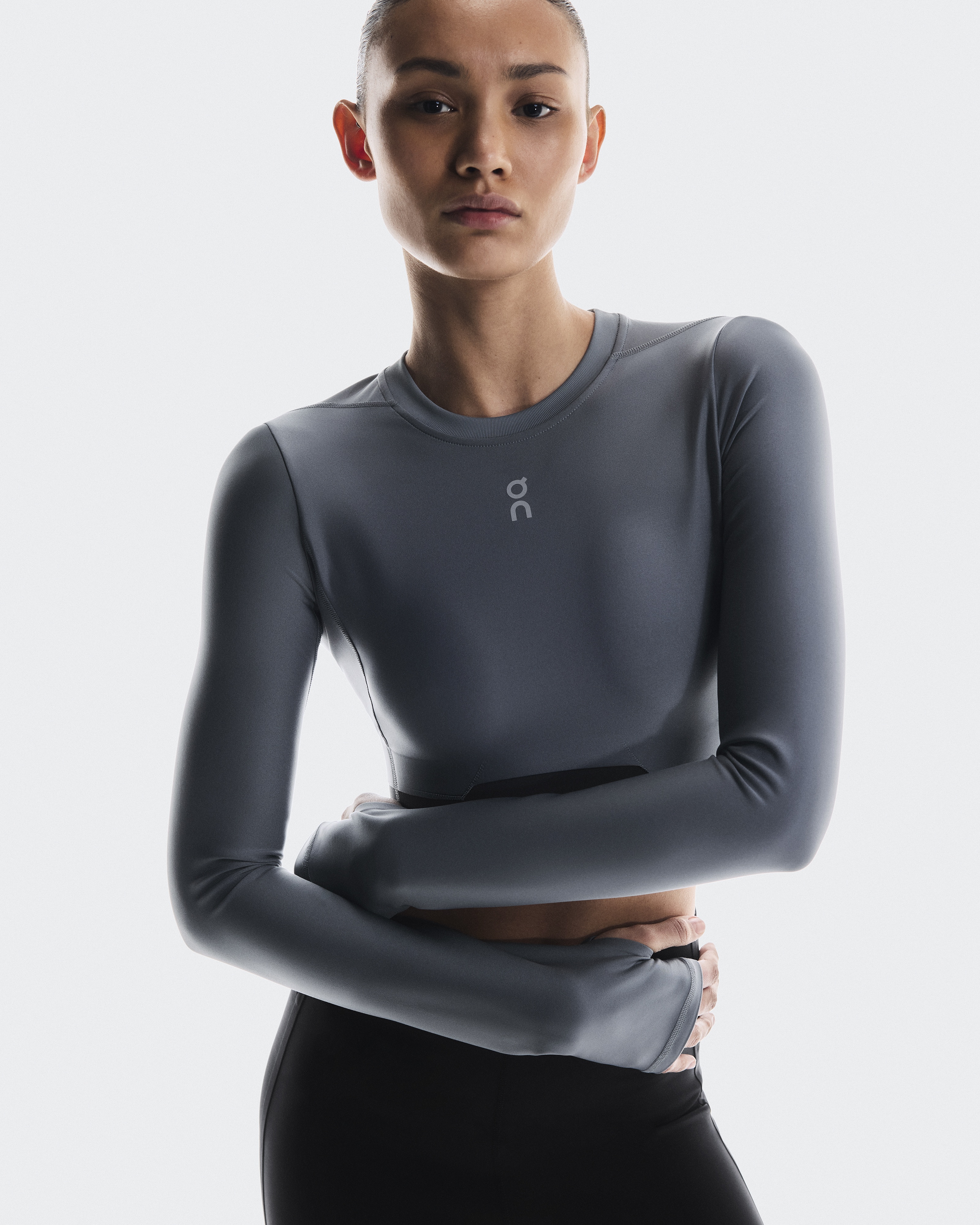 Train Long Sleeve Crop - 3