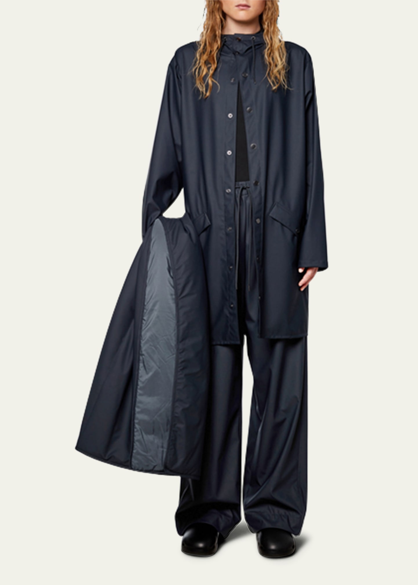 Long Snap-Front Jacket - 2
