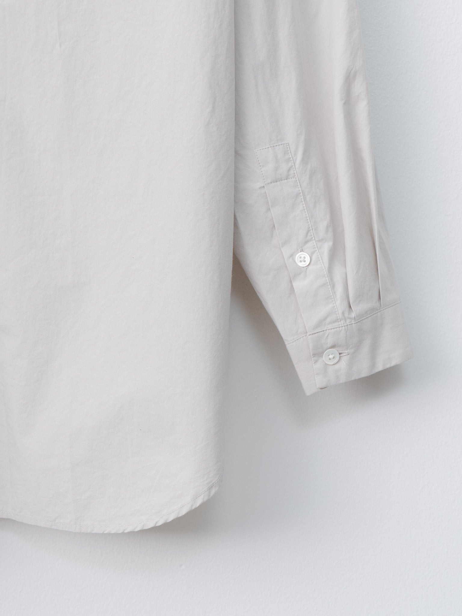 Suvin Broad Washed Shirt - Gray - 10