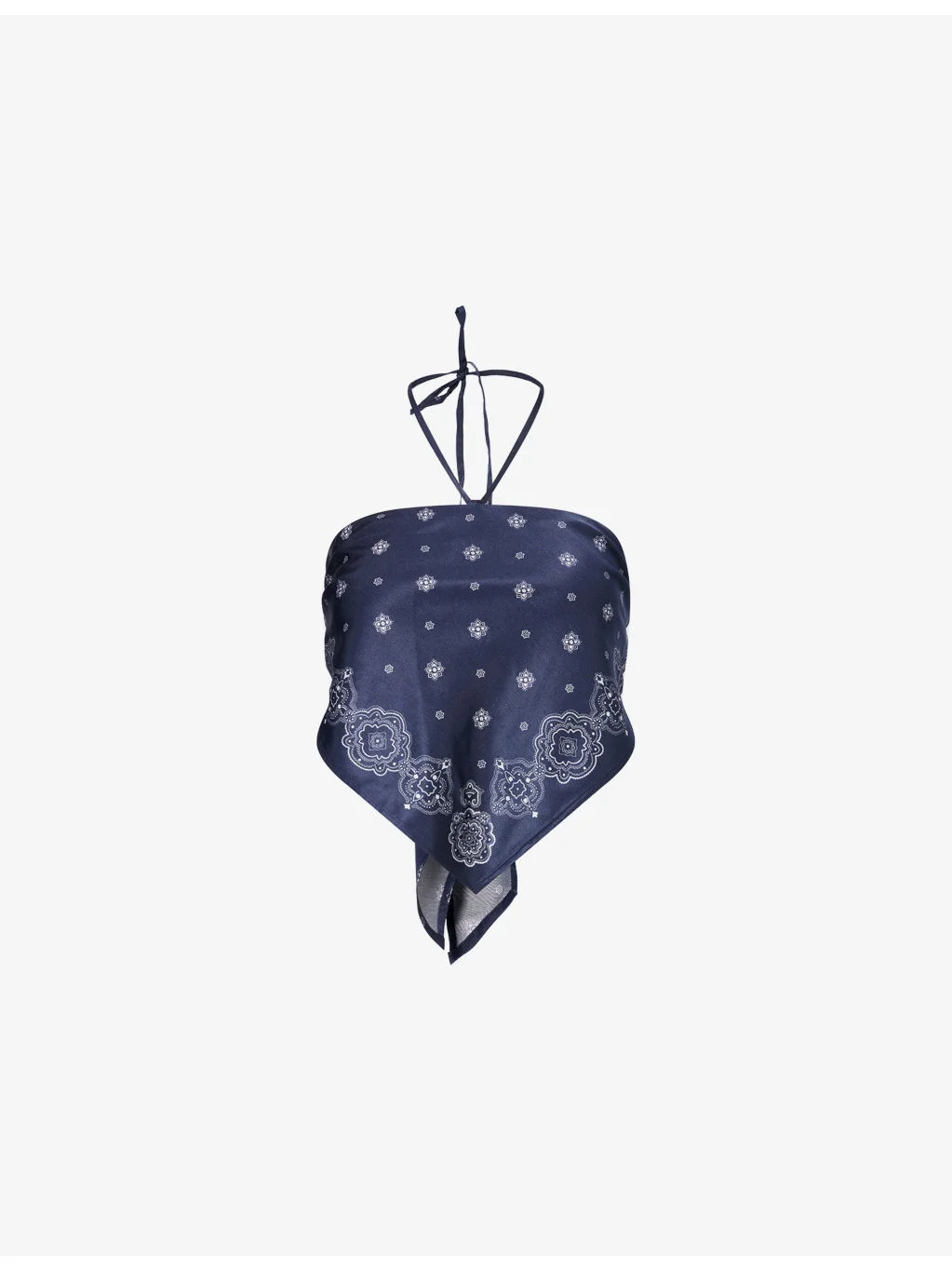 The Recess Scarf Rayon-Blend Top - 1