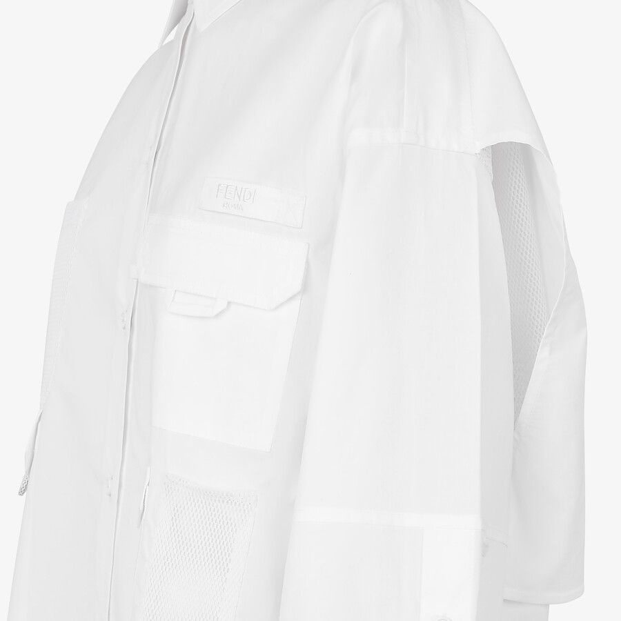 White poplin dress - 3