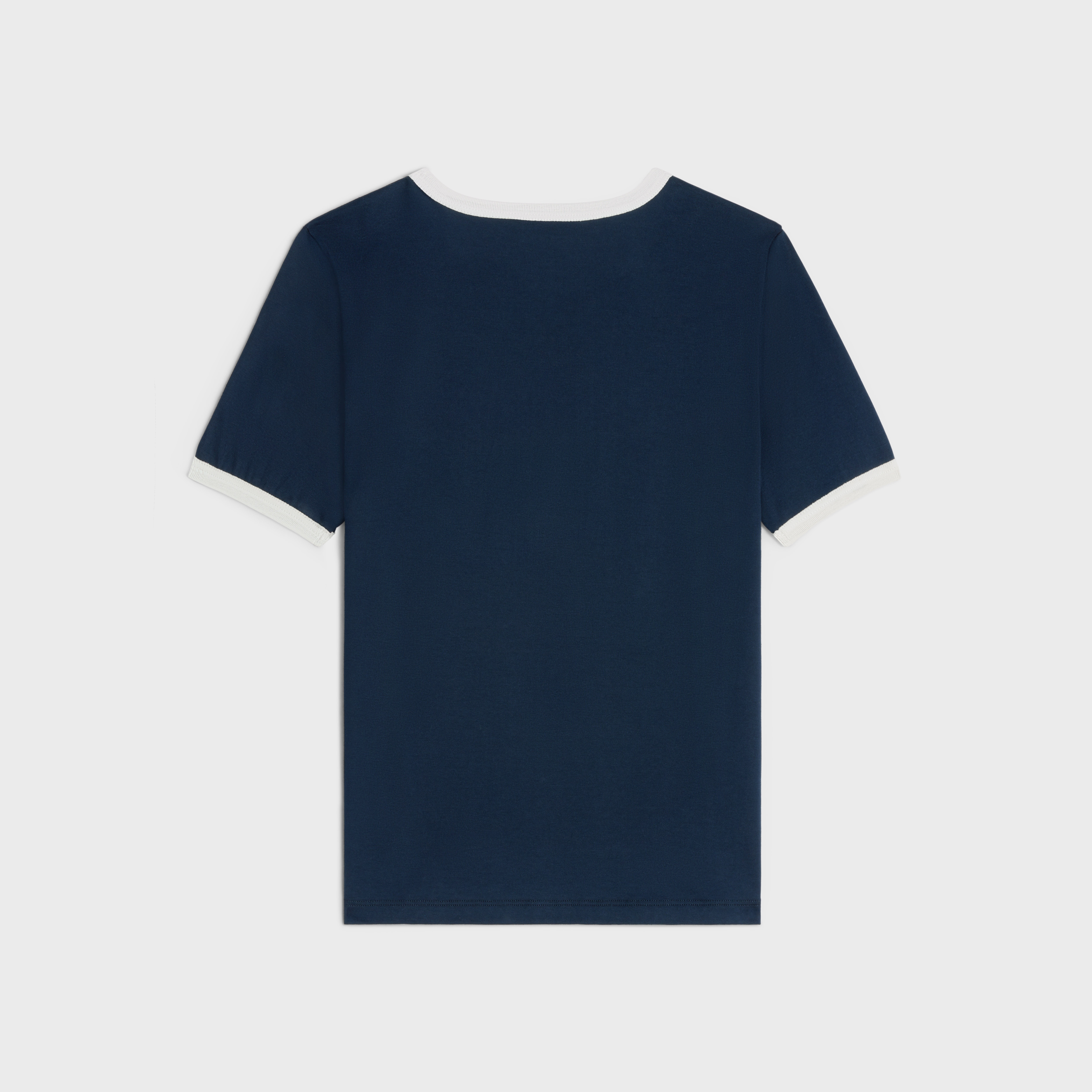 CELINE | CELINE PARIS 70’S T-SHIRT IN COTTON JERSEY CELINE PARIS 70'S T-SHIRT IN COTTON JERSEY - LIGHT ROSE