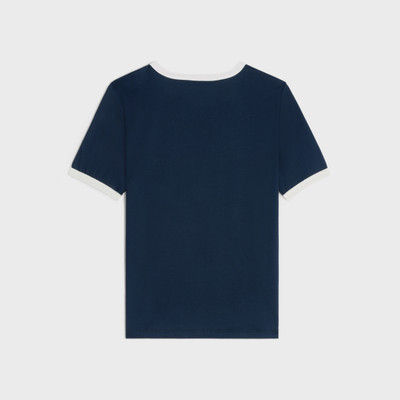CELINE celine paris 70s T-shirt in cotton jersey outlook