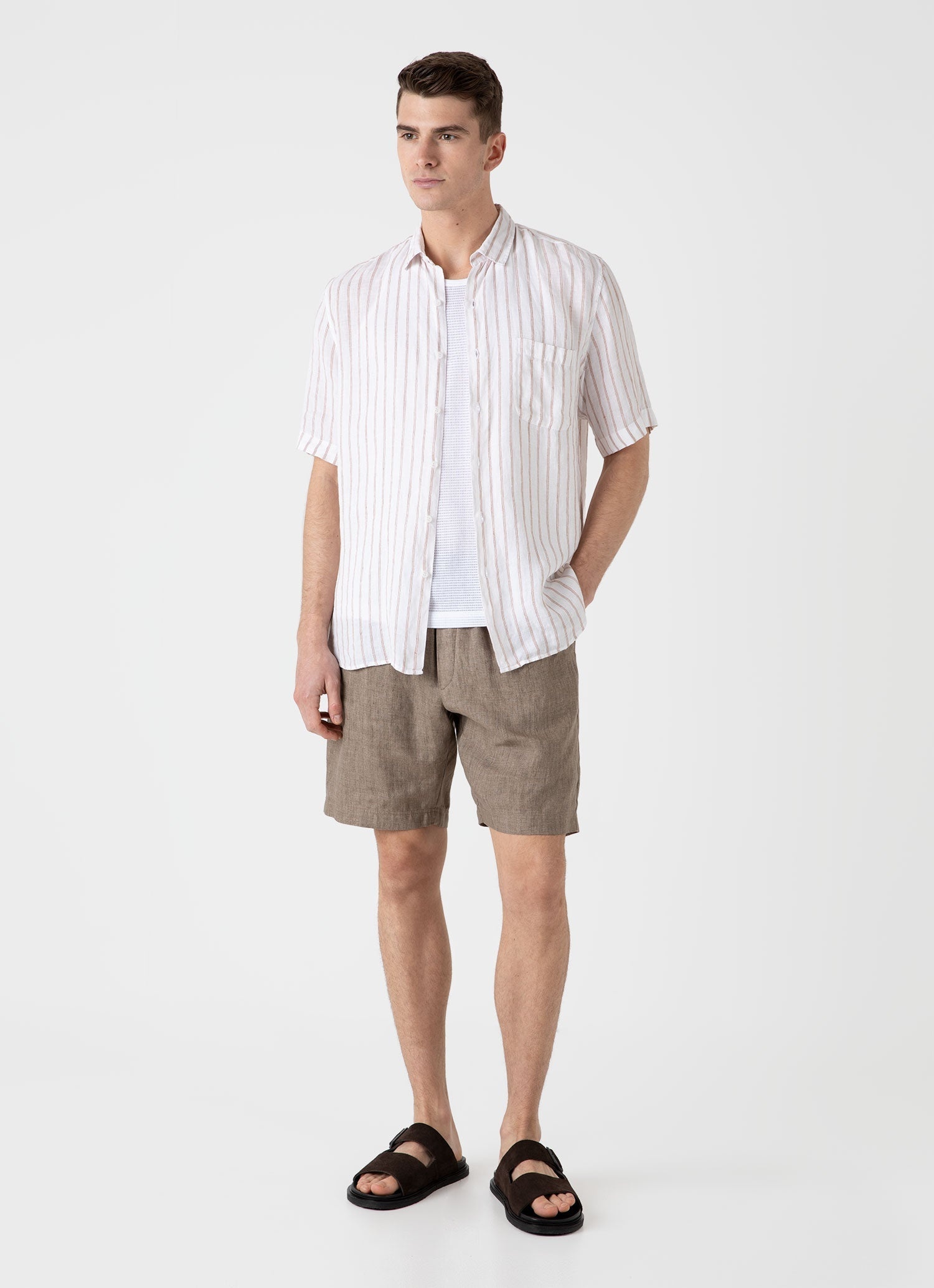 Linen Drawstring Short - 3