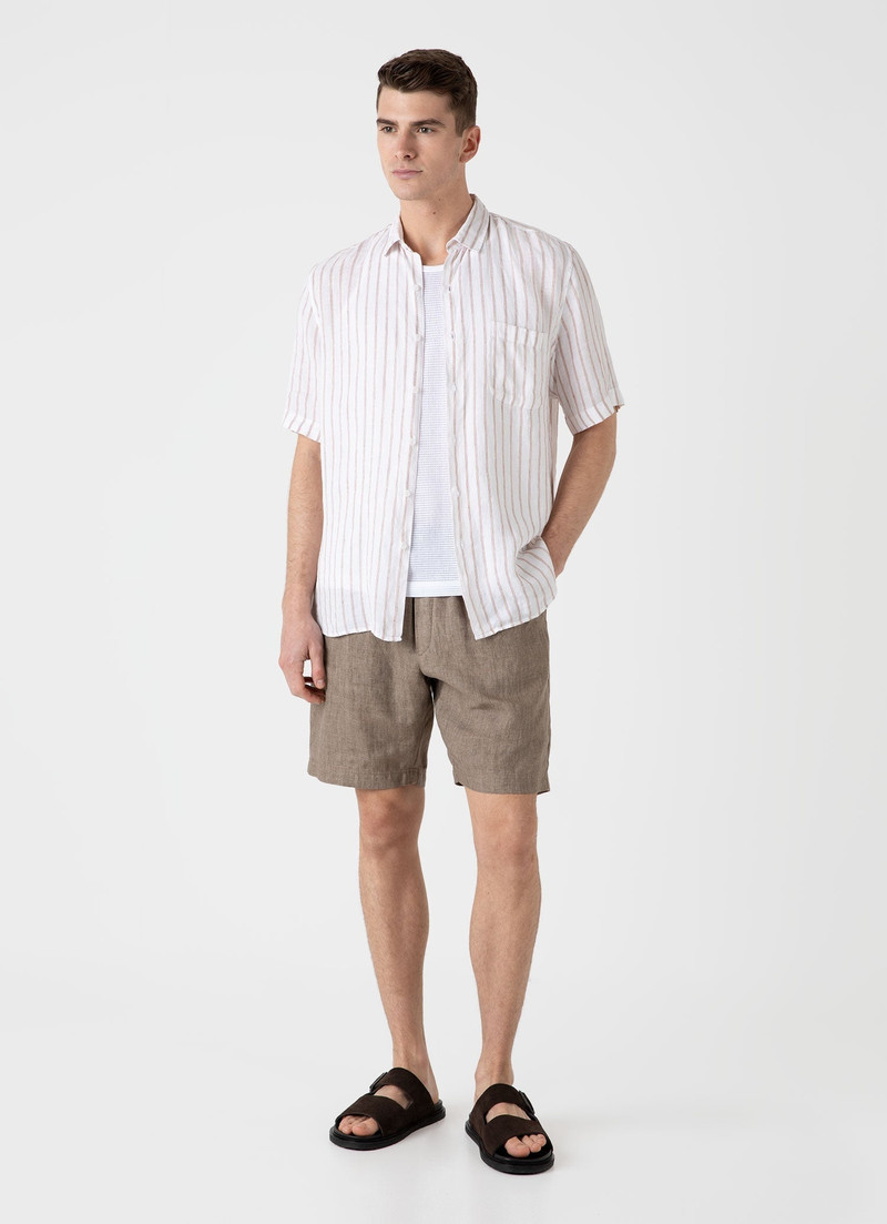 Sunspel Linen Drawstring Short outlook