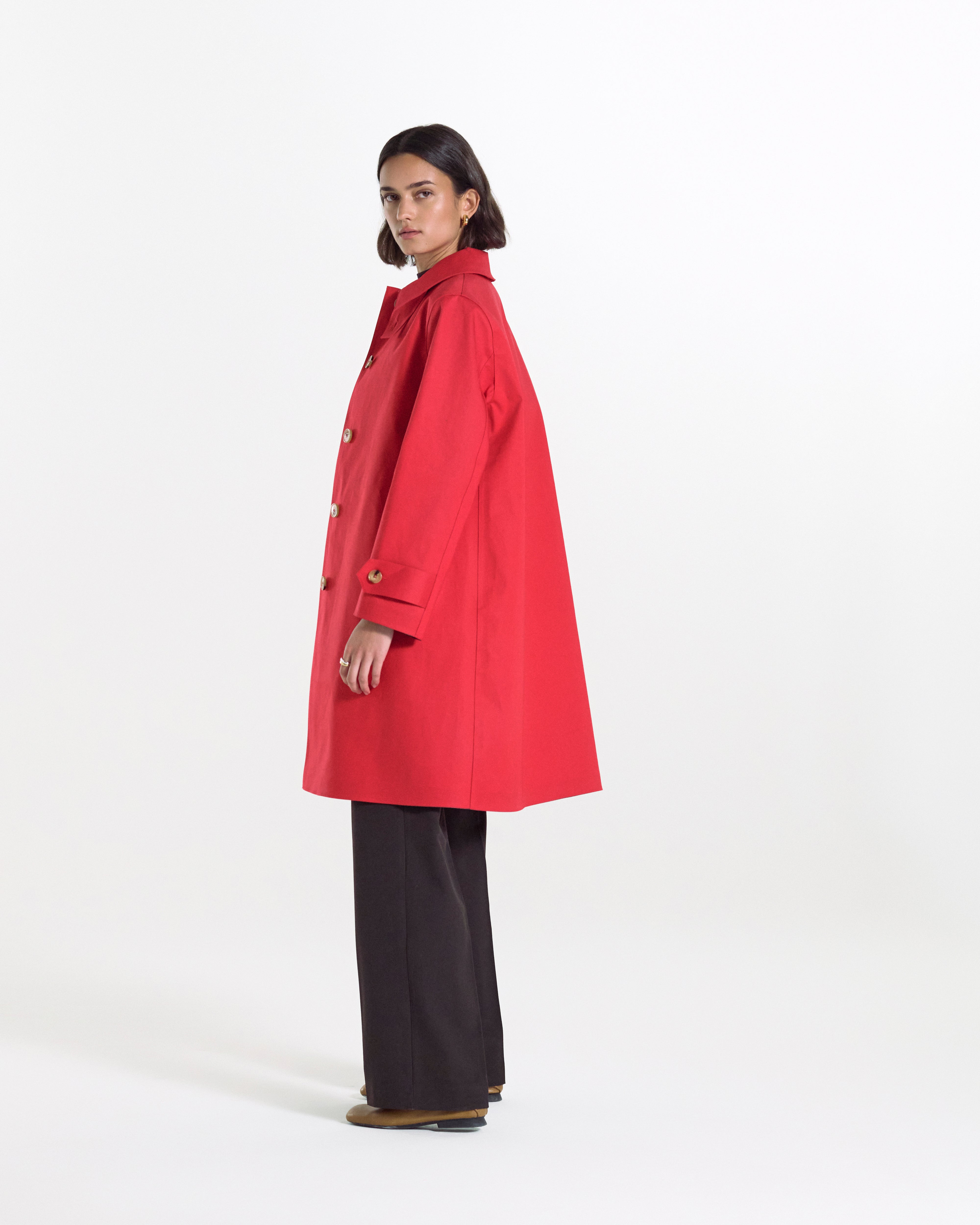 Banton Rubberised 3/4 Length Coat - 3