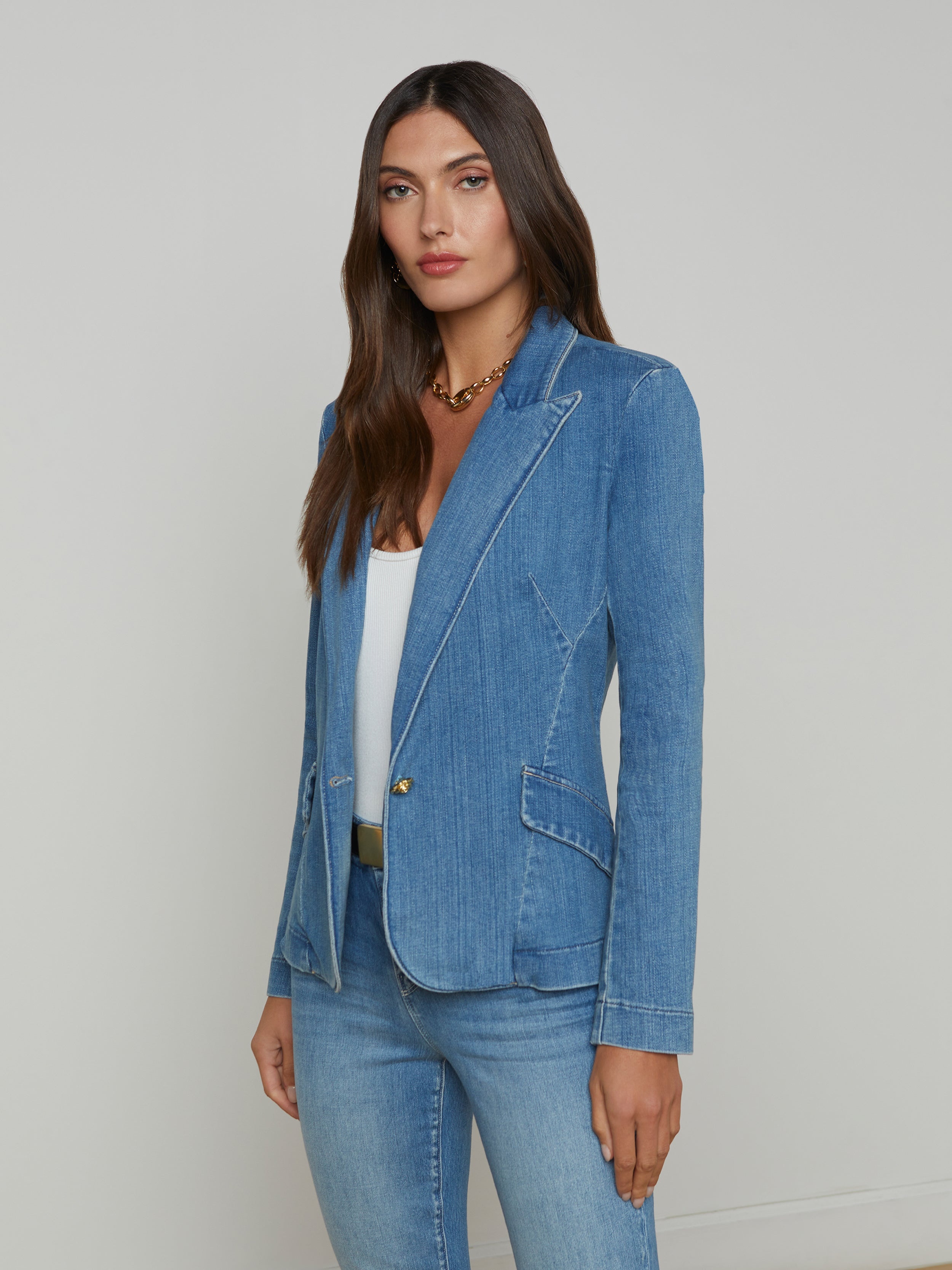 Baldwin Denim Blazer - 2