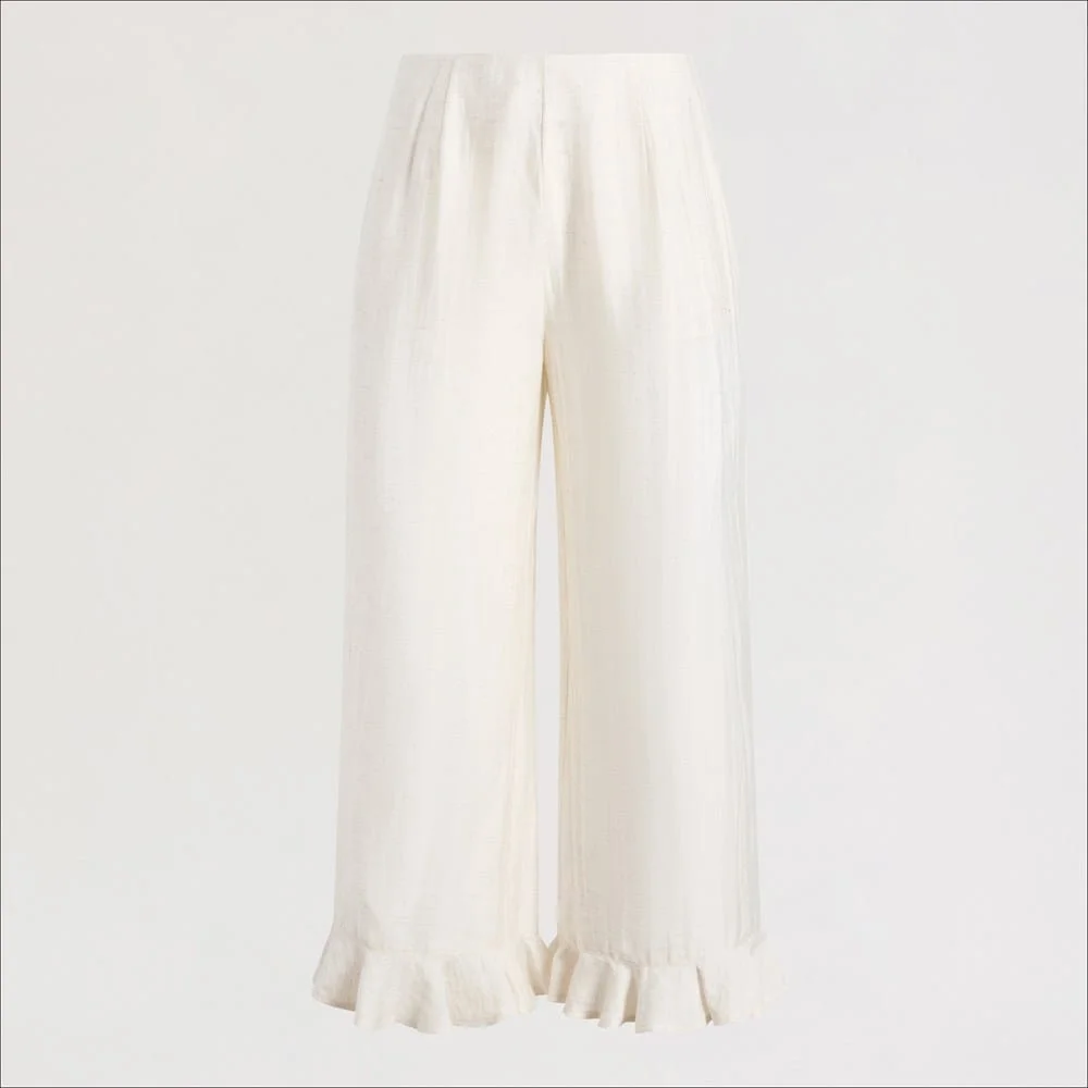 Ruffle Hem Pant - 1