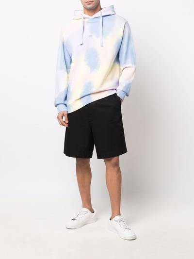 A.P.C. tie-dye print hoodie outlook