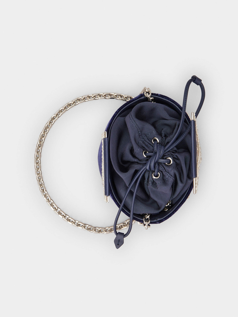 RV Strass Constellation Mini Bag in Velvet 6