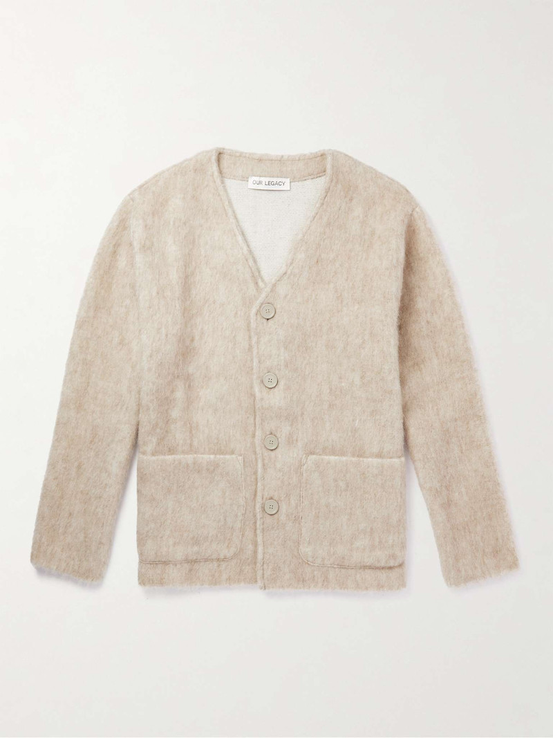 Brushed Knitted Cardigan 1