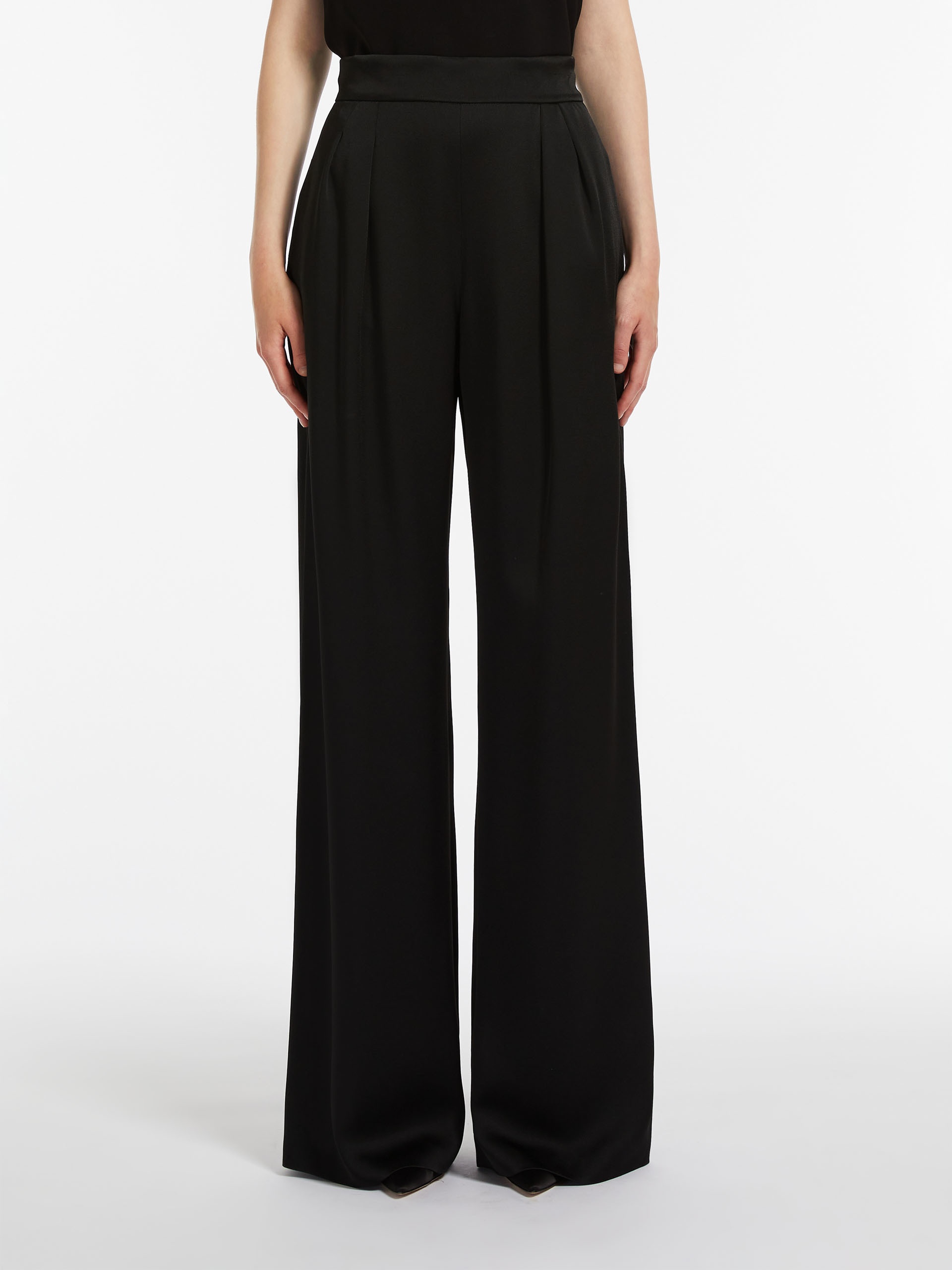 VERVE Flowing satin trousers - 3
