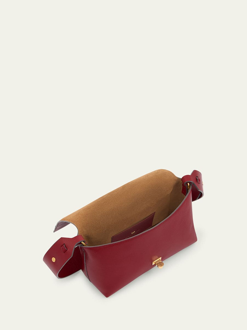 Anya Hindmarch Mortimer Zip Leather Crossbody Bag outlook