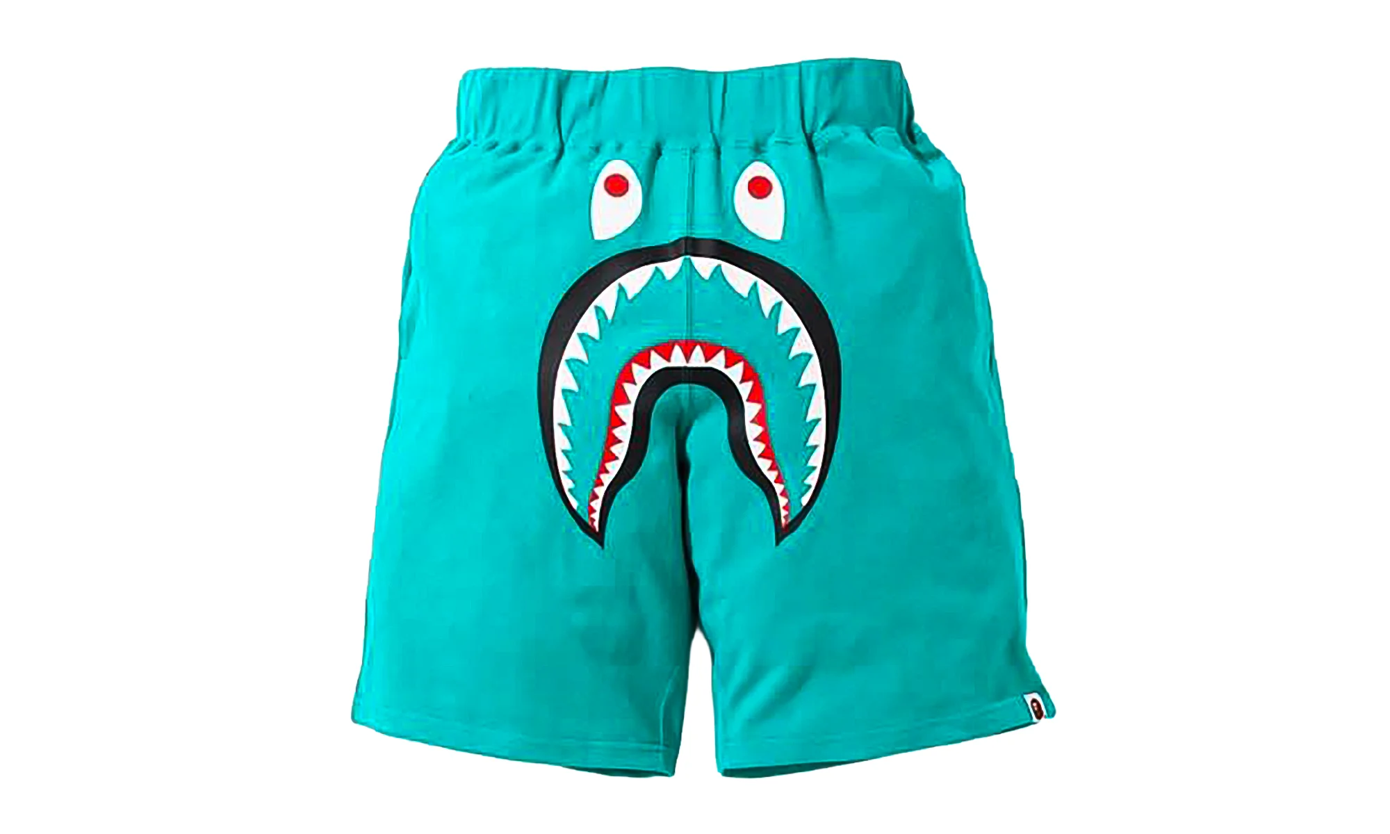 Shark Wide Sweatshorts "Teal" XKECQU1A - 1